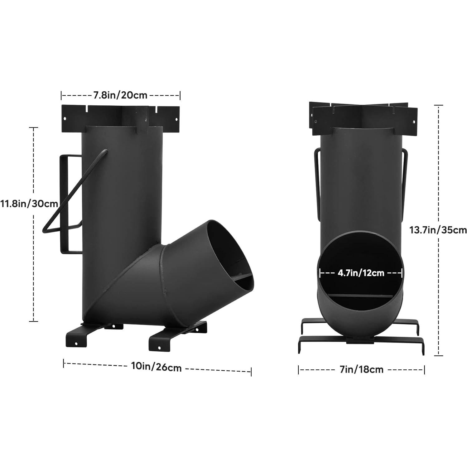 Horno de Cohete Portátil Stanbroil para Cocinar al Aire Libre