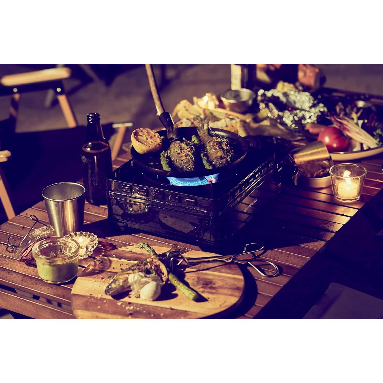 Estufa de Butano Iwatani FW-RS01 Compacta y Ligera 11000 BTU