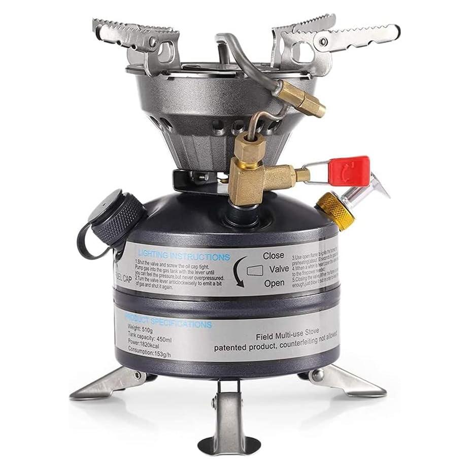 Estufa de Gasolina Portátil DUZHONG 2117W para Camping