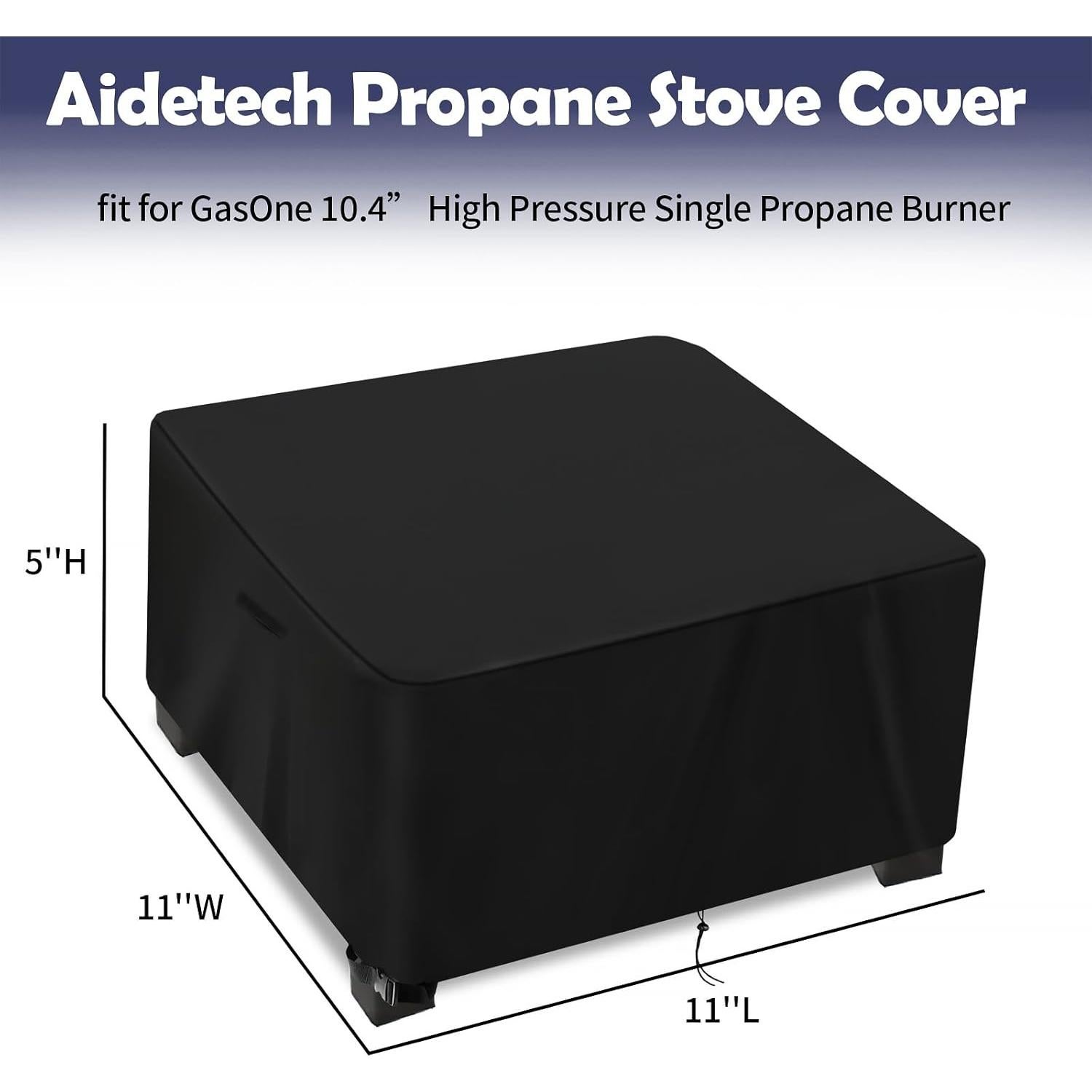 Cubierta de Estufa de Propano Aidetech 27.9x27.9cm Impermeable