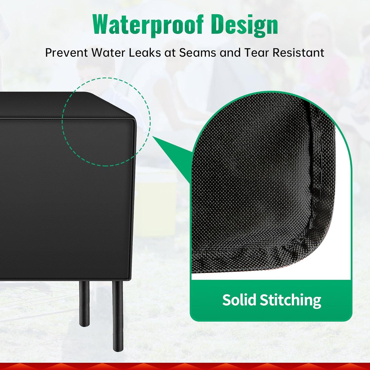 Funda para Estufa de Camping iCOVER 2 Quemadores 600D