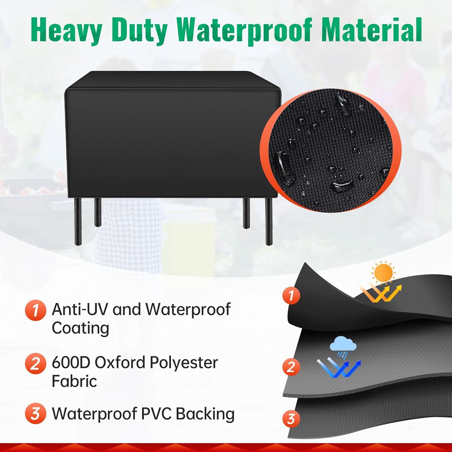 Funda para Estufa de Camping iCOVER 2 Quemadores 600D