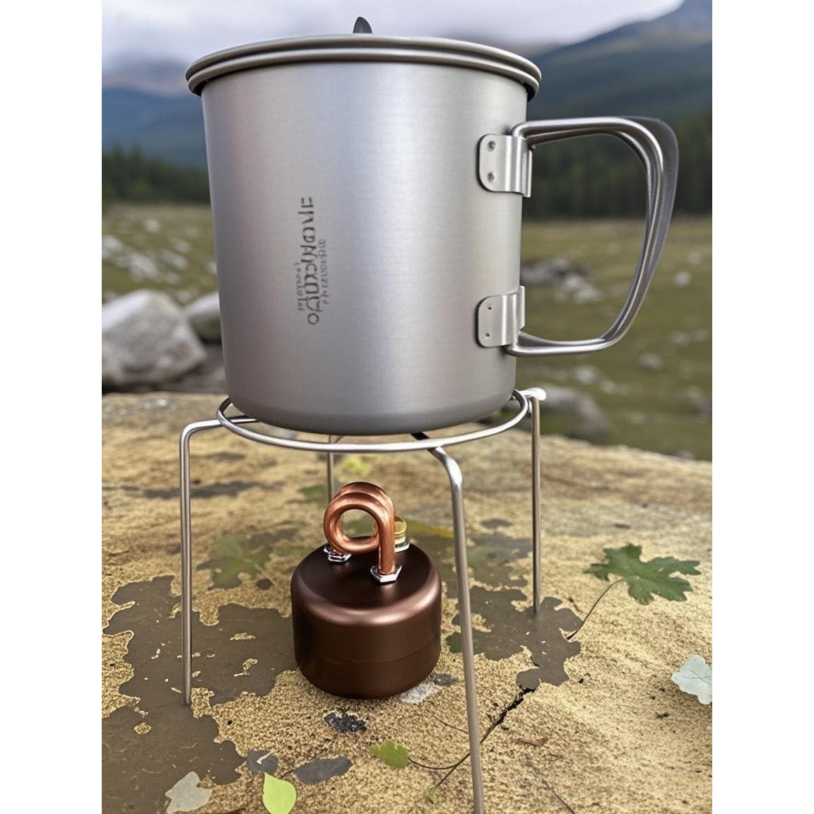 Mini Estufa de Alcohol Gexdes KL-204, 90.7 g, Compacta y Segura