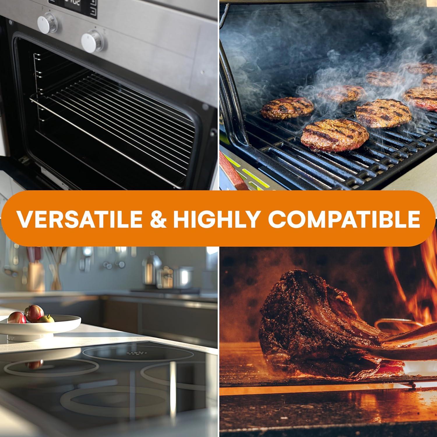 Placa de Parrilla Reversible Bruntmor 43x25 cm Hierro Fundido