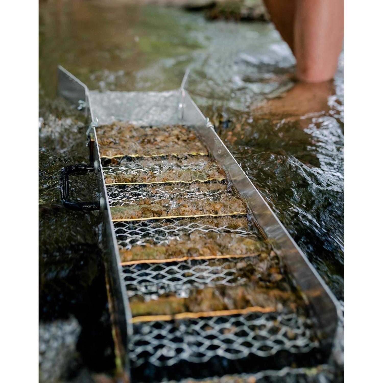 Caja de Sluice de Aluminio Stansport 76 cm - Ligera y Eficiente