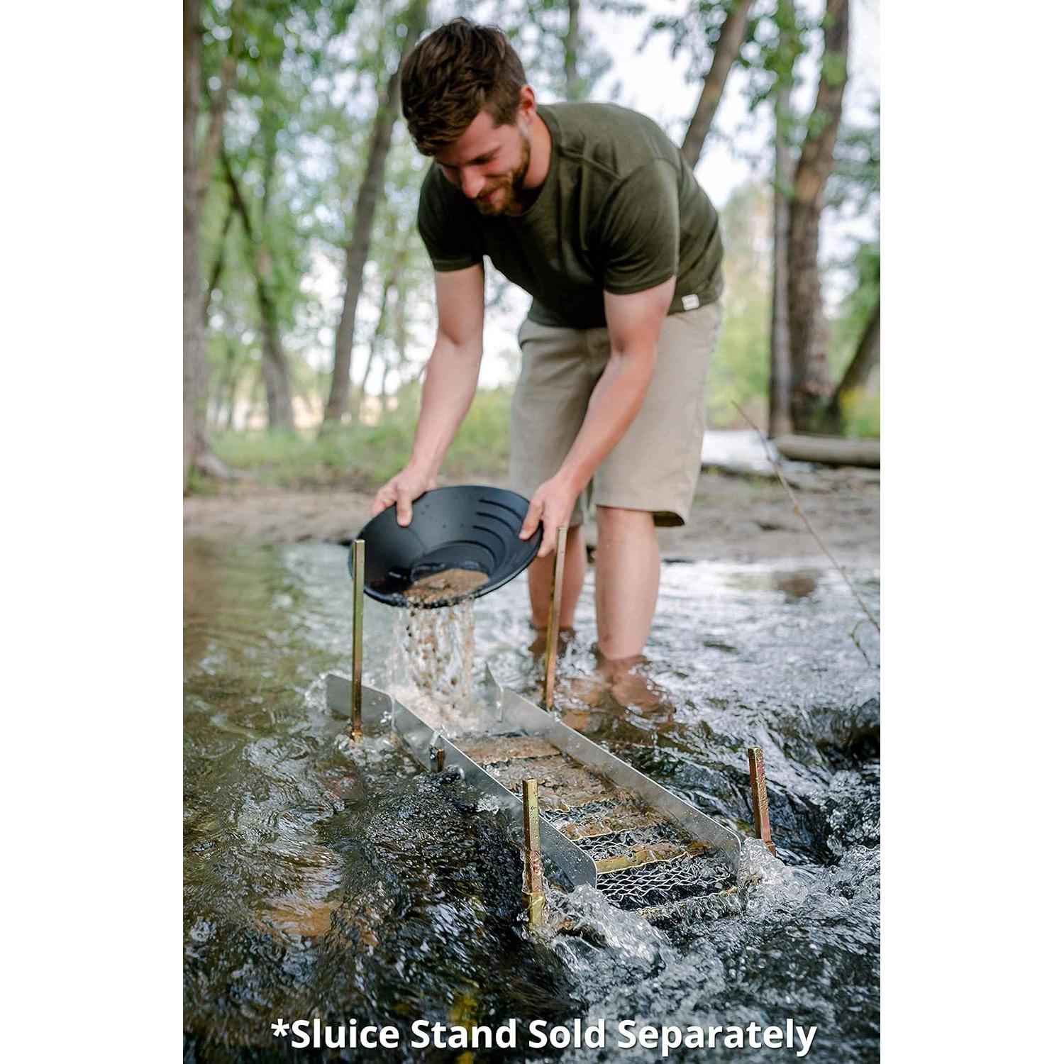 Caja de Sluice de Aluminio Stansport 76 cm - Ligera y Eficiente