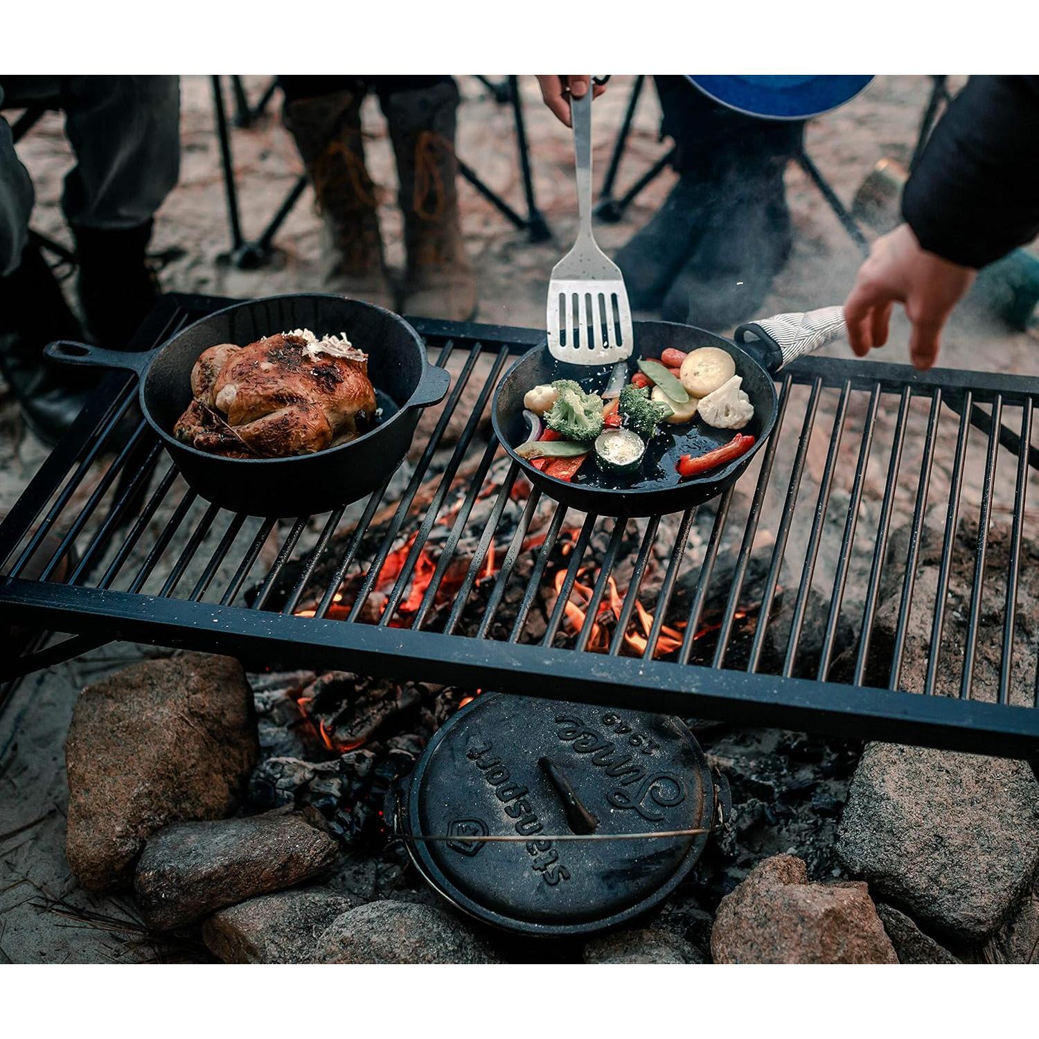 Juego de Cocina de Hierro Fundido Stansport 6 Piezas 4.73L