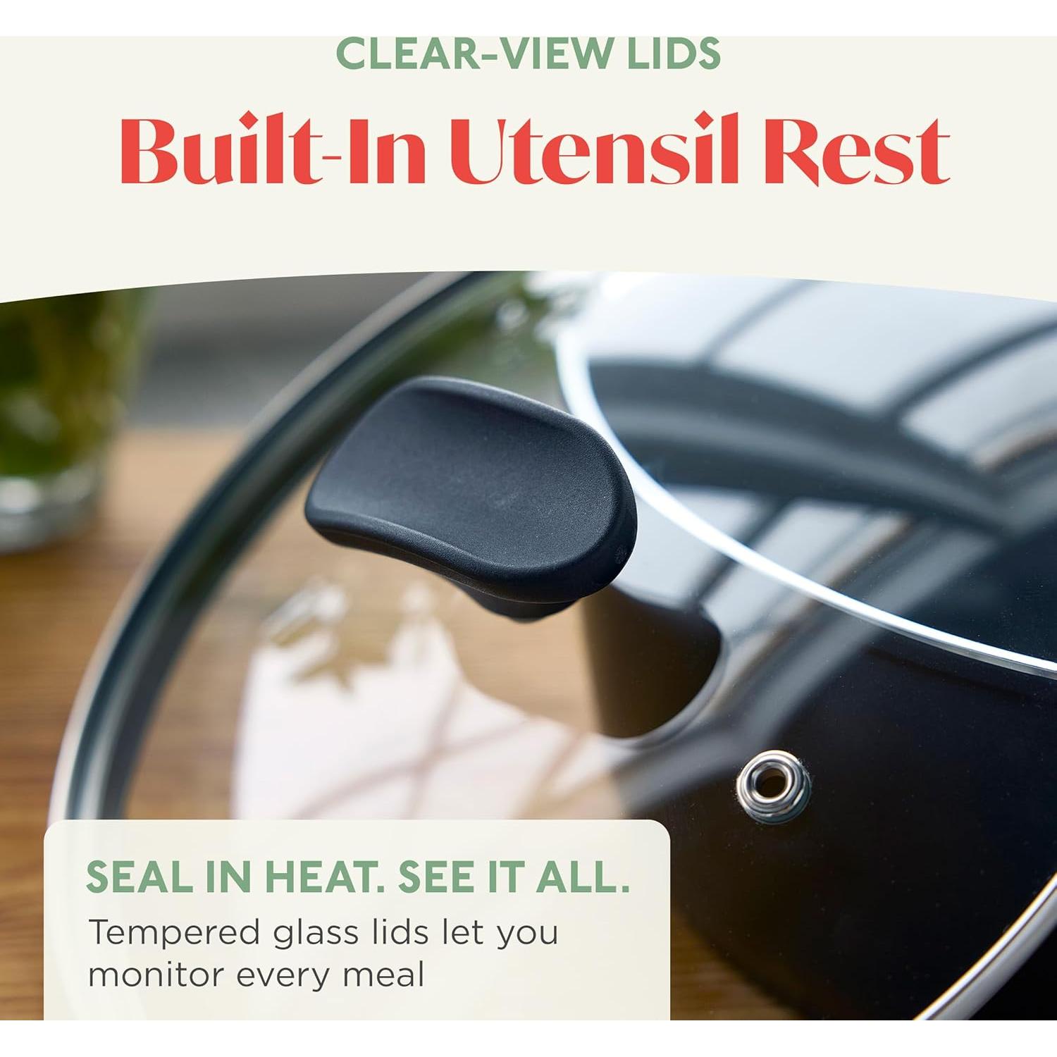 Juego de Utensilios de Cocina Lumenflon Rigoletto 10 Piezas Cerámica Antiadherente