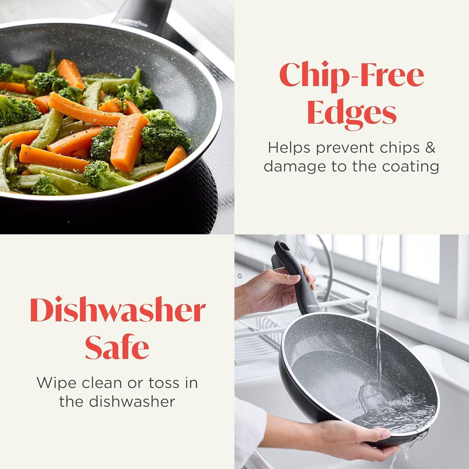 Juego de Utensilios de Cocina Lumenflon Rigoletto 10 Piezas Cerámica Antiadherente