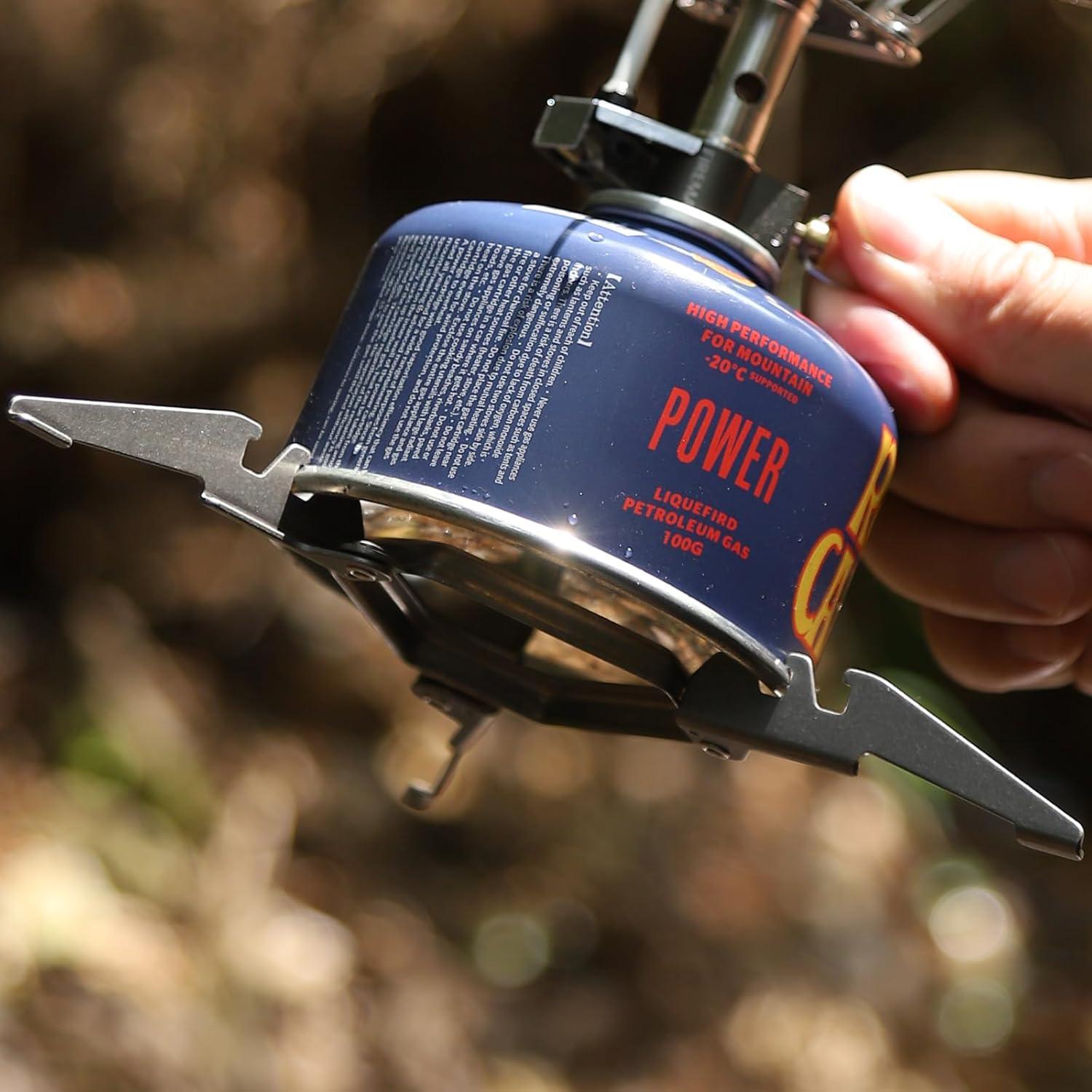 Soporte de Cartucho de Gas Fire-Maple ASH - Titanio Ligero