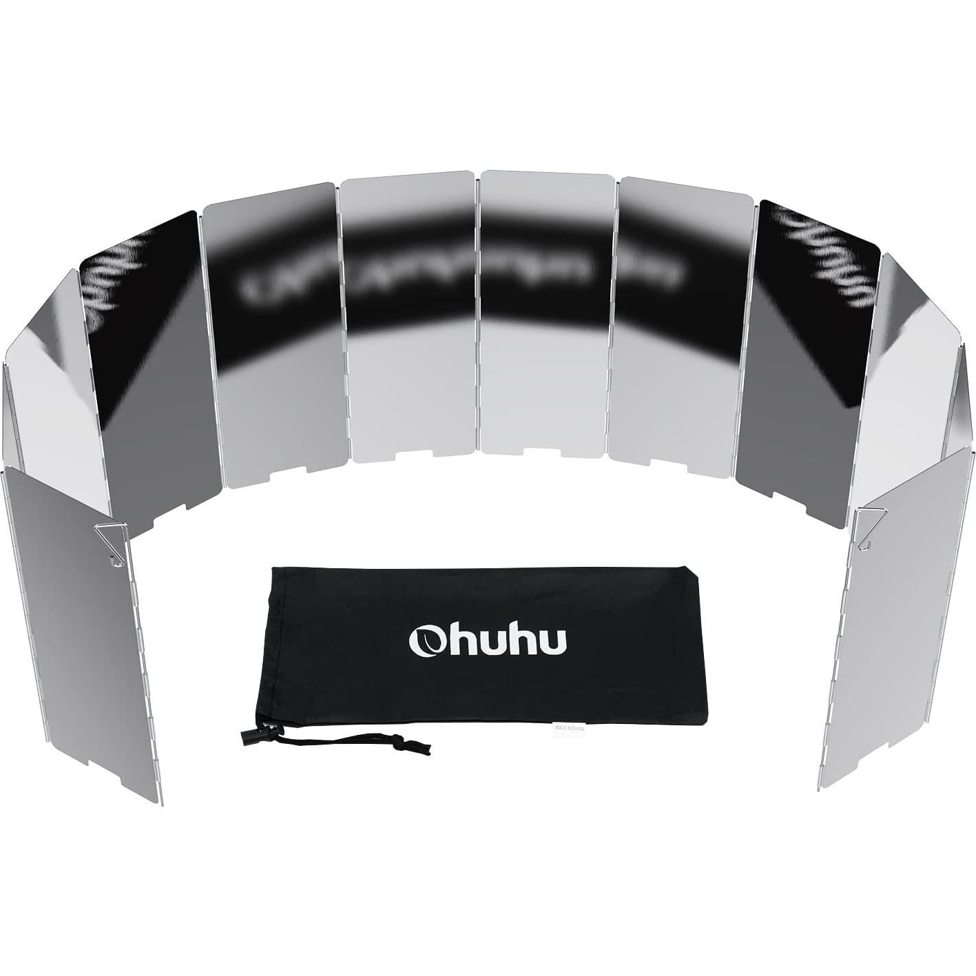 Estufa de Camping de Leña Ohuhu + 12 Placas Paravientos