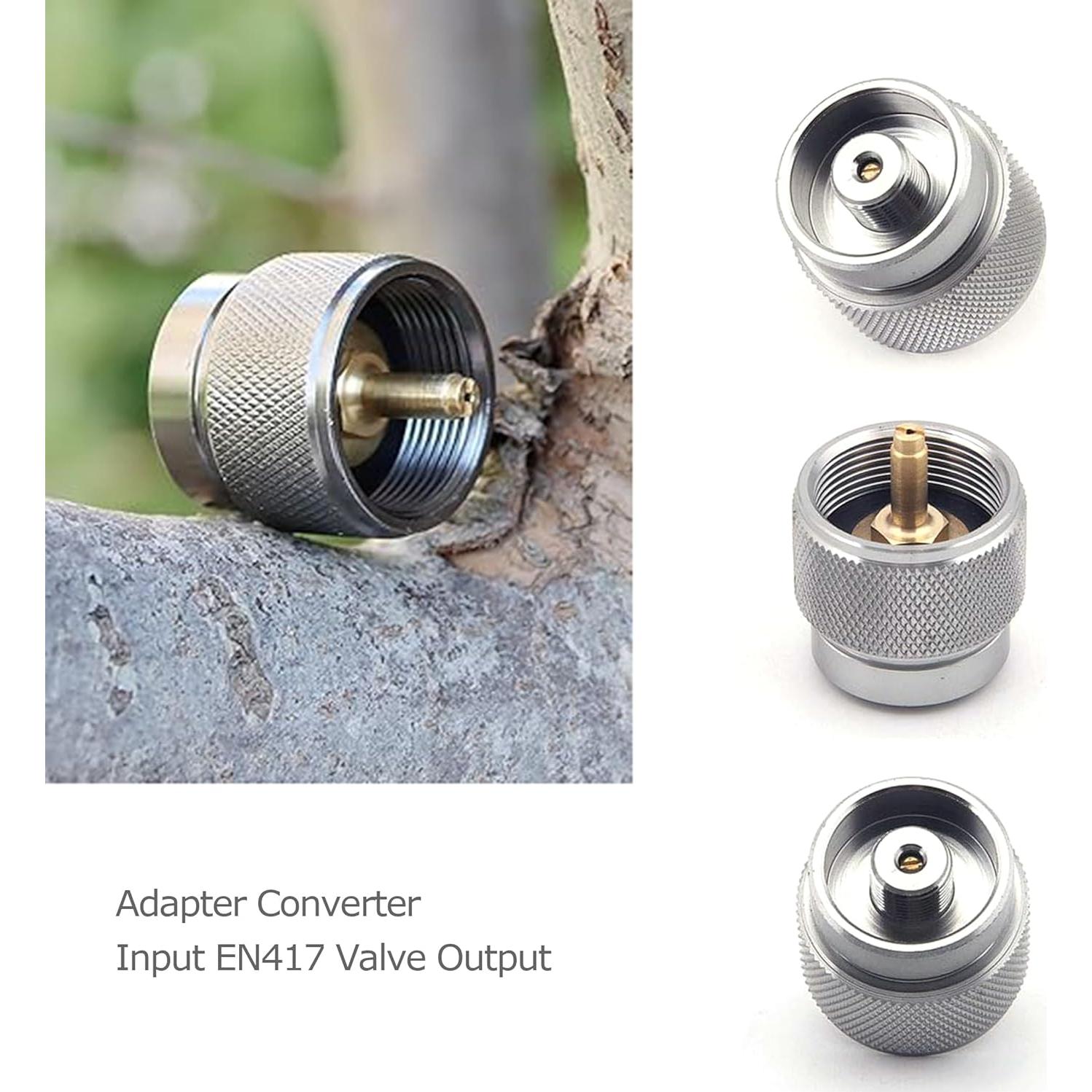 Adaptador de Propano a Butano Hamans GL-191201 para Estufa Camping