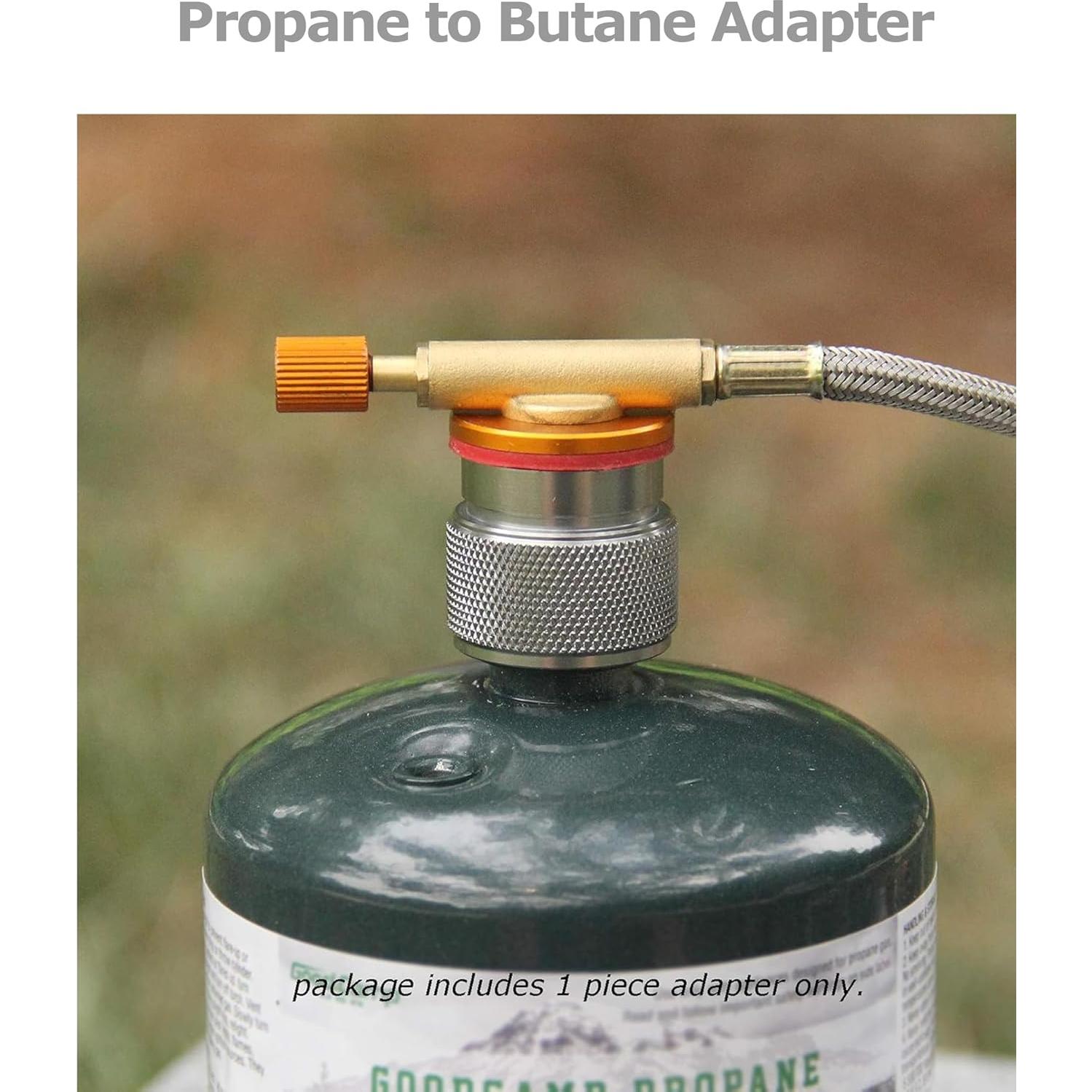 Adaptador de Propano a Butano Hamans GL-191201 para Estufa Camping