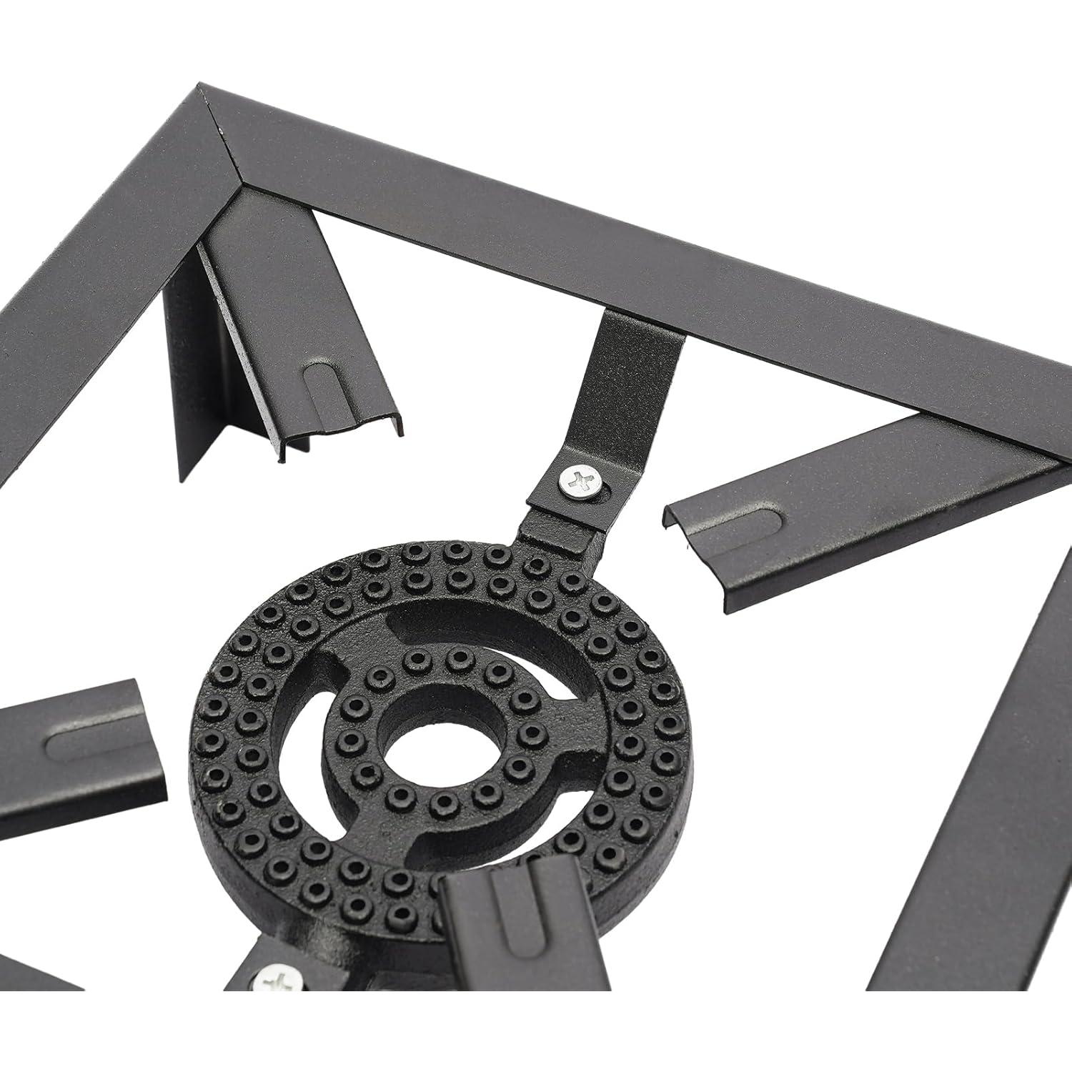 Cocina de Gas Doble Quemador Verizcc para Camping 8000W