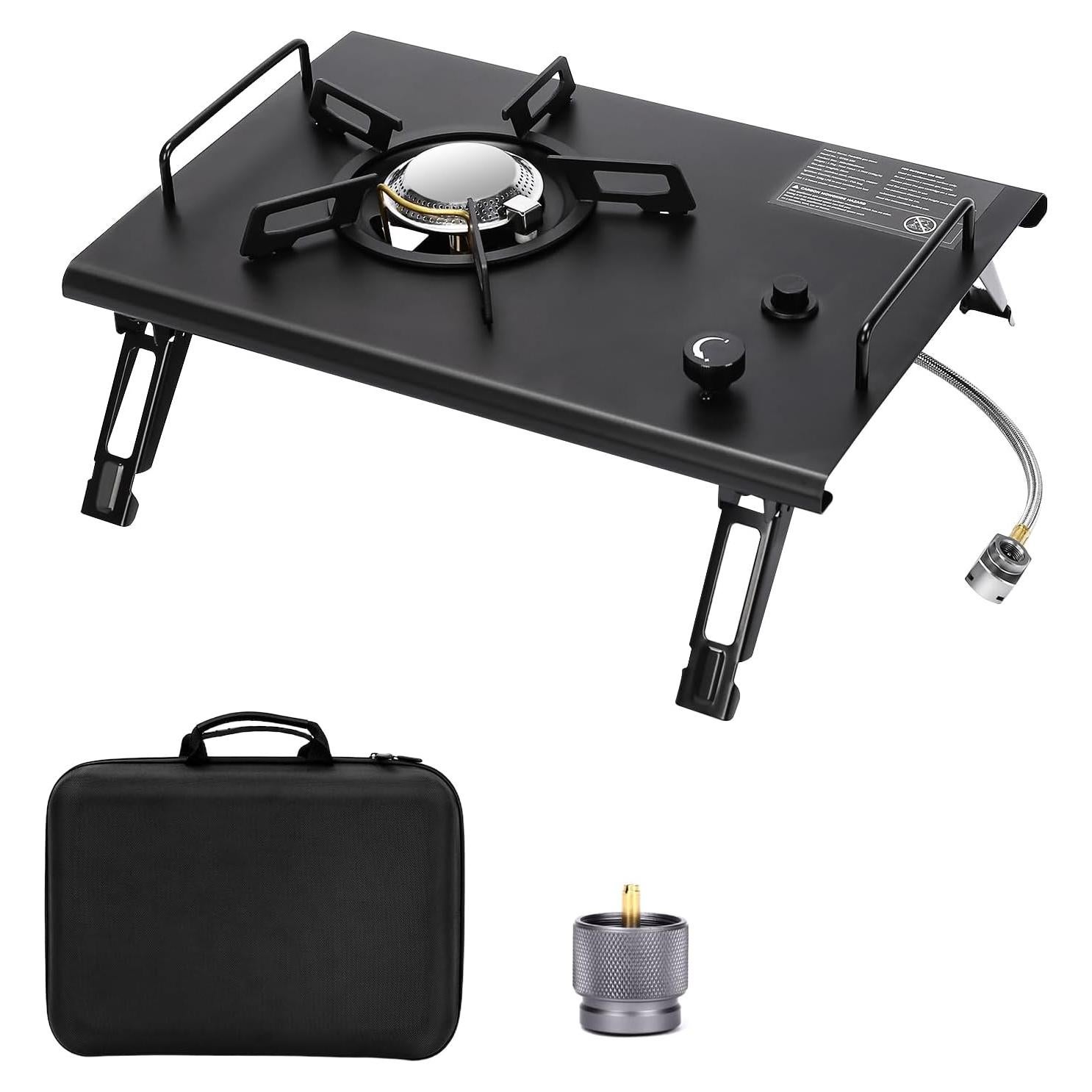 Estufa de Camping IGT Portátil 4000W con Bolsa de Transporte