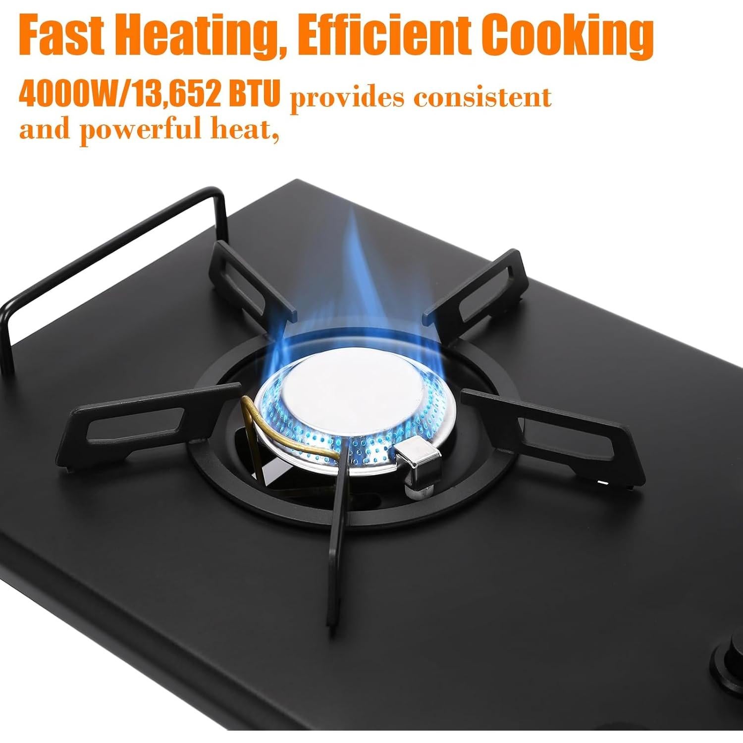 Estufa de Camping IGT Portátil 4000W con Bolsa de Transporte