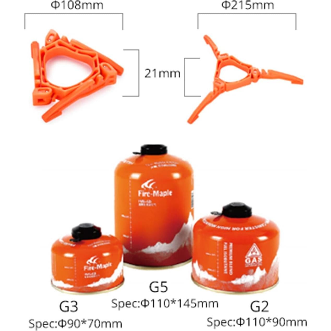 Soporte Plegable para Cartucho de Gas Fire-Maple FMS-710