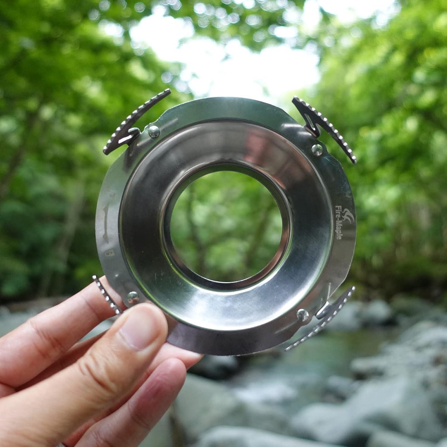 Soporte de Olla Acero Inoxidable Fire-Maple para Estufa Camping