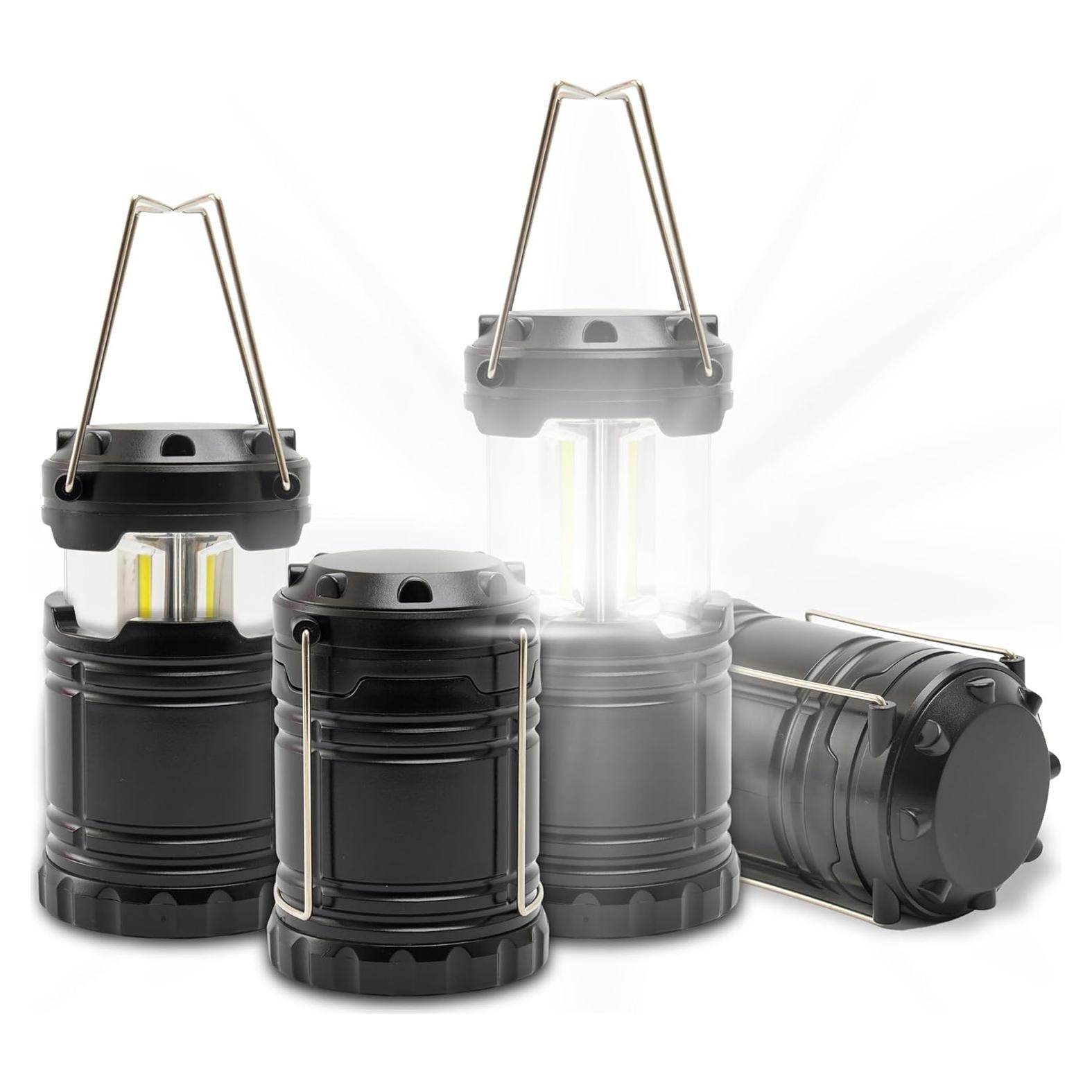 Linterna LED de Camping ATack 4 Piezas 350 Lúmenes Plegable