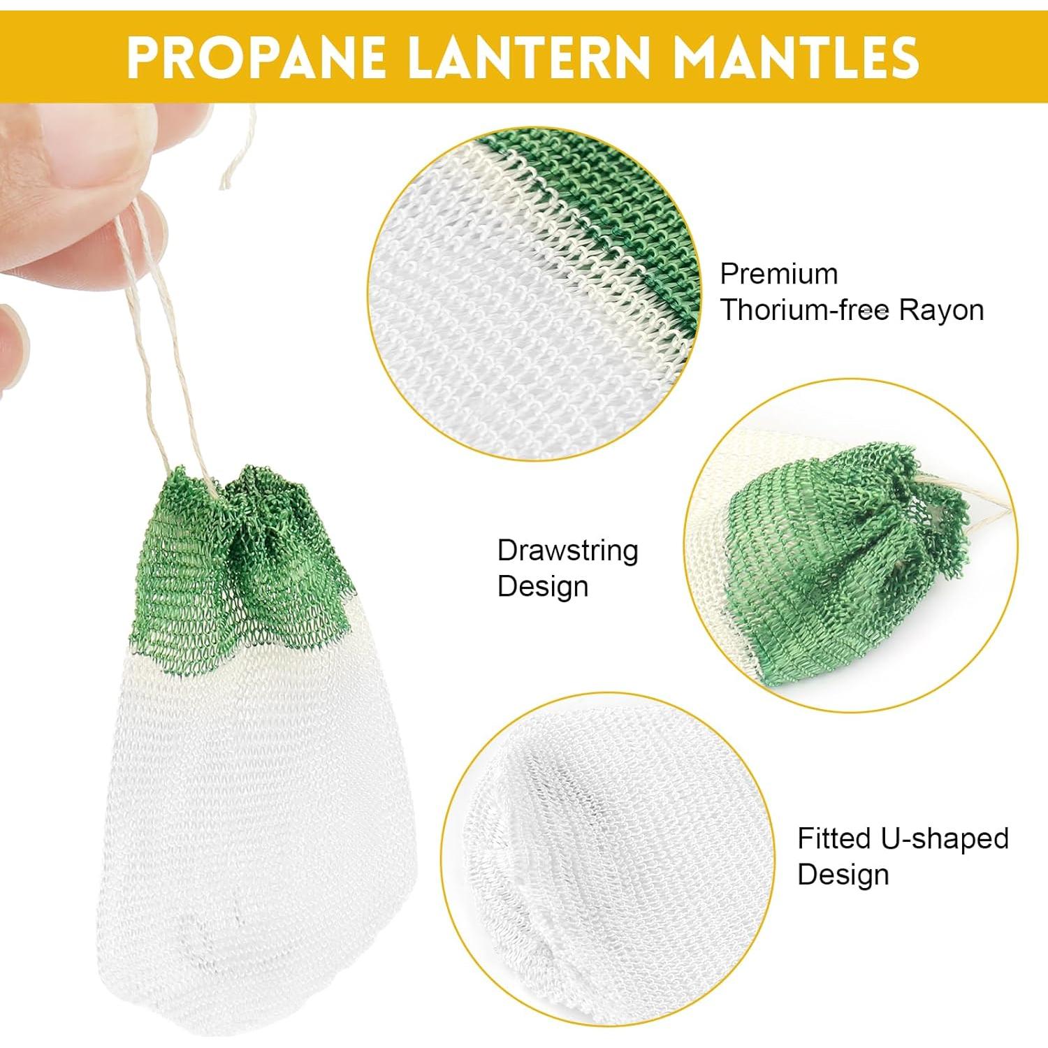 Repuestos EINDER para Linterna Coleman - 10 Mantillas y Globo