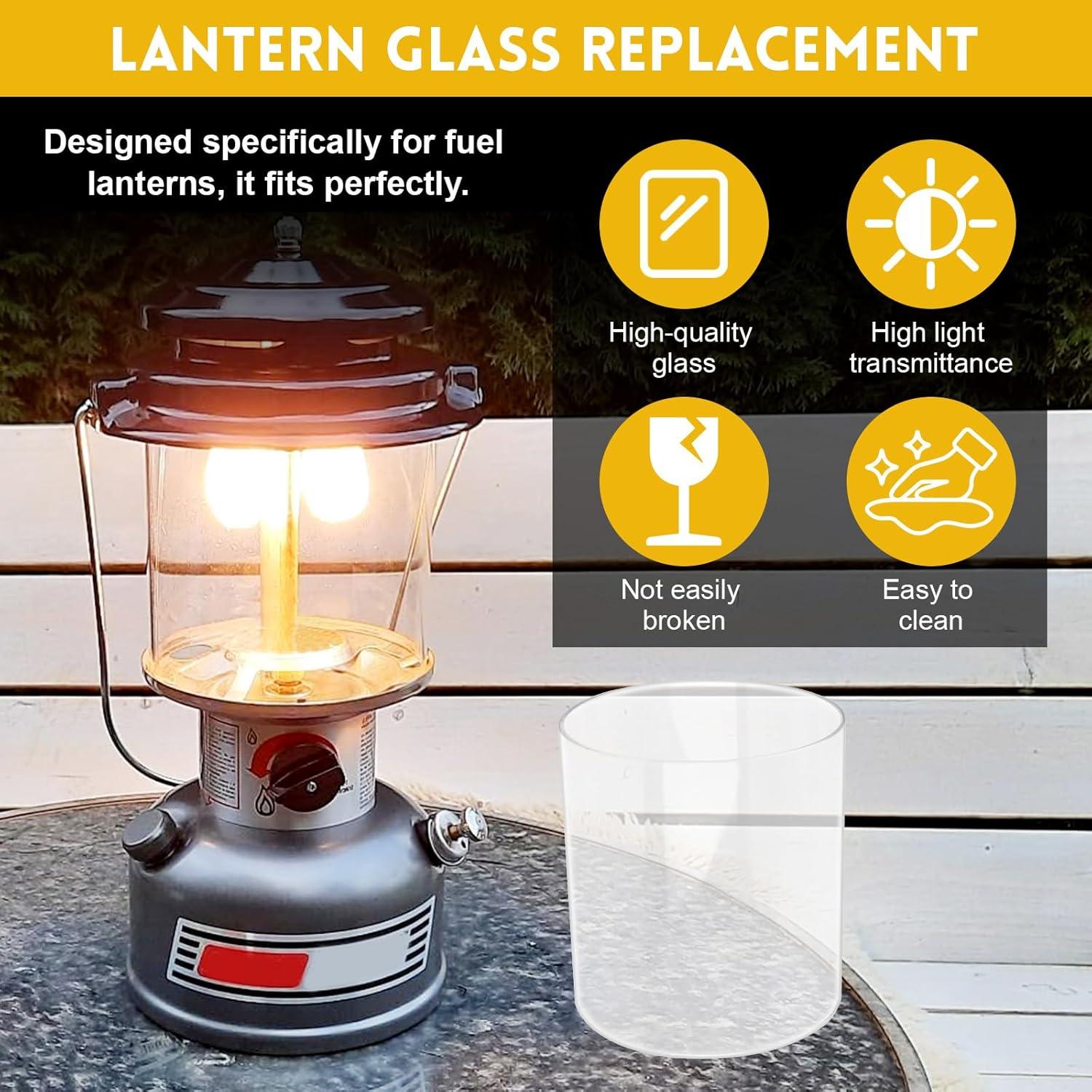 Repuestos EINDER para Linterna Coleman - 10 Mantillas y Globo