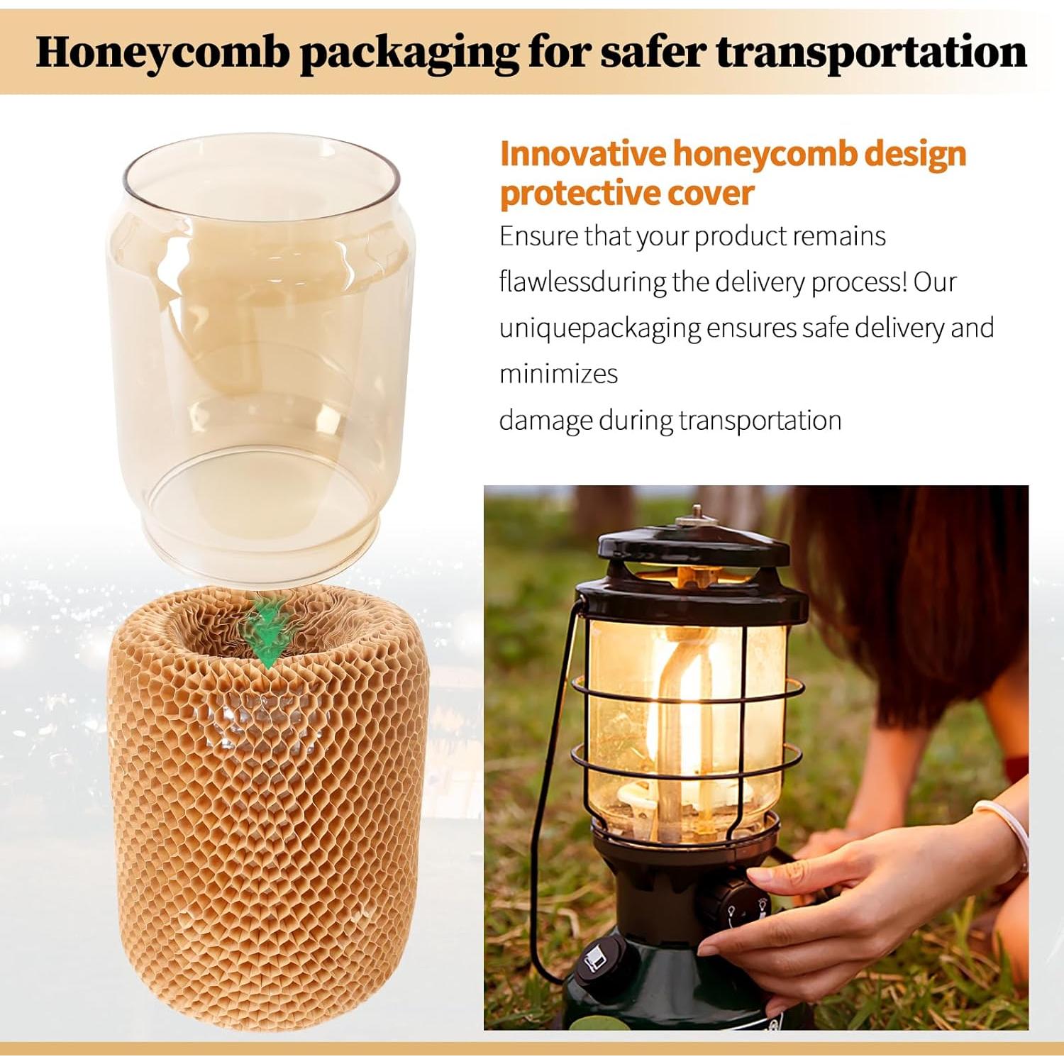 Globo de Linterna Ámbar LVACODV para Coleman Northstar 2000/2500