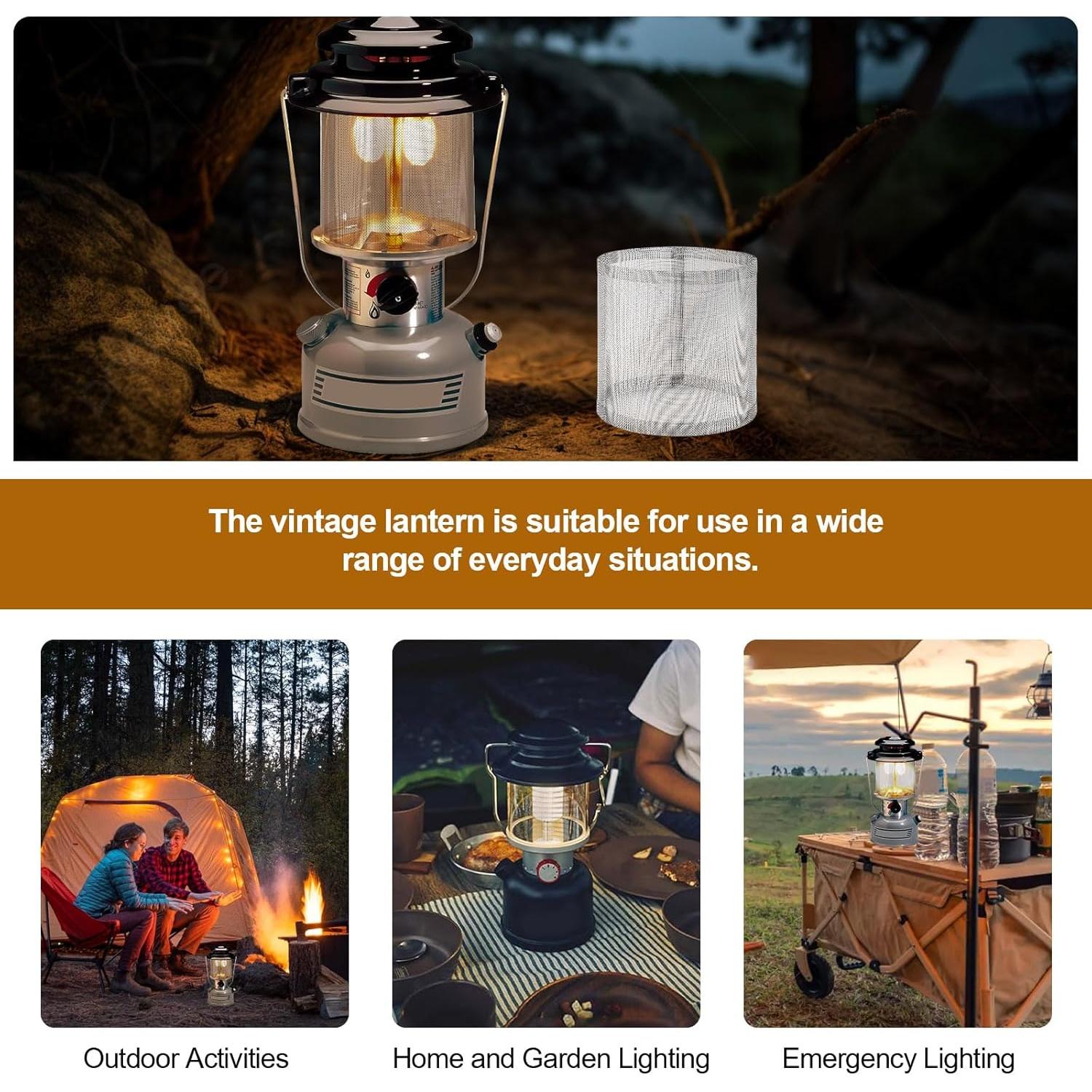 Globo de Linterna de Malla IFERLA para Camping 11.3 cm