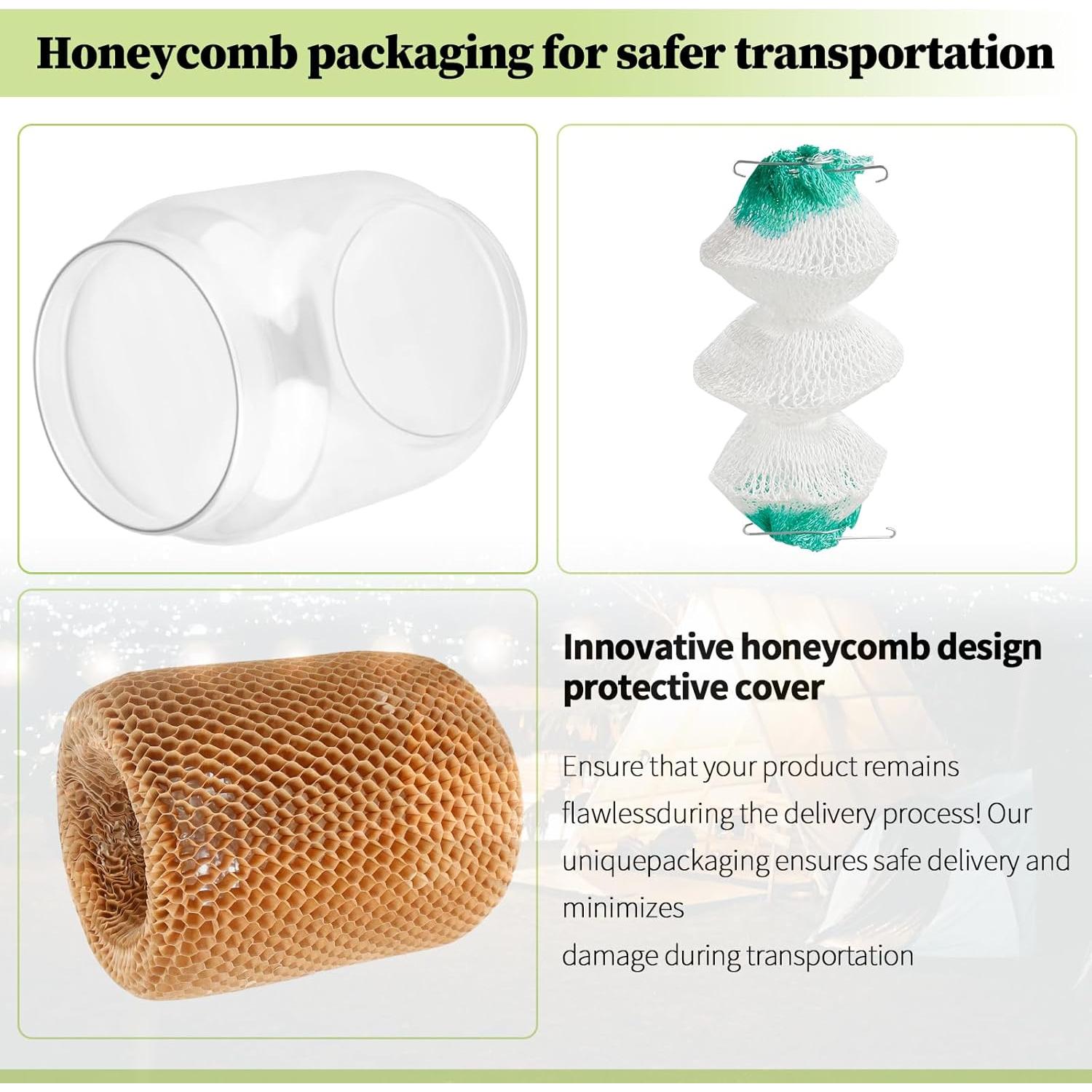 Globo de Vidrio Borosilicato para Linterna Coleman Northstar