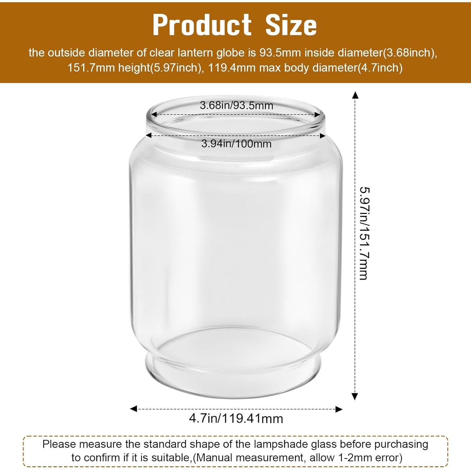 Globo de Lámpara de Reemplazo IFERLA R690B051 para Coleman