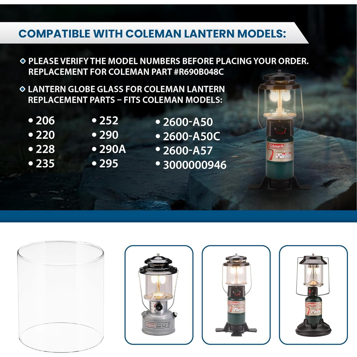 Globo de Linterna Claro American Mantle CLG8500 12.5cm