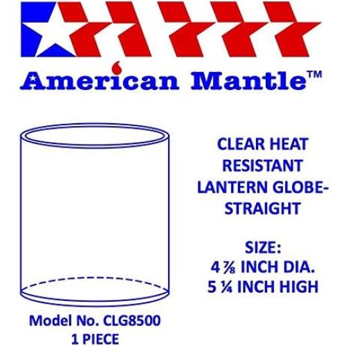 Globo de Linterna Claro American Mantle CLG8500 12.5cm