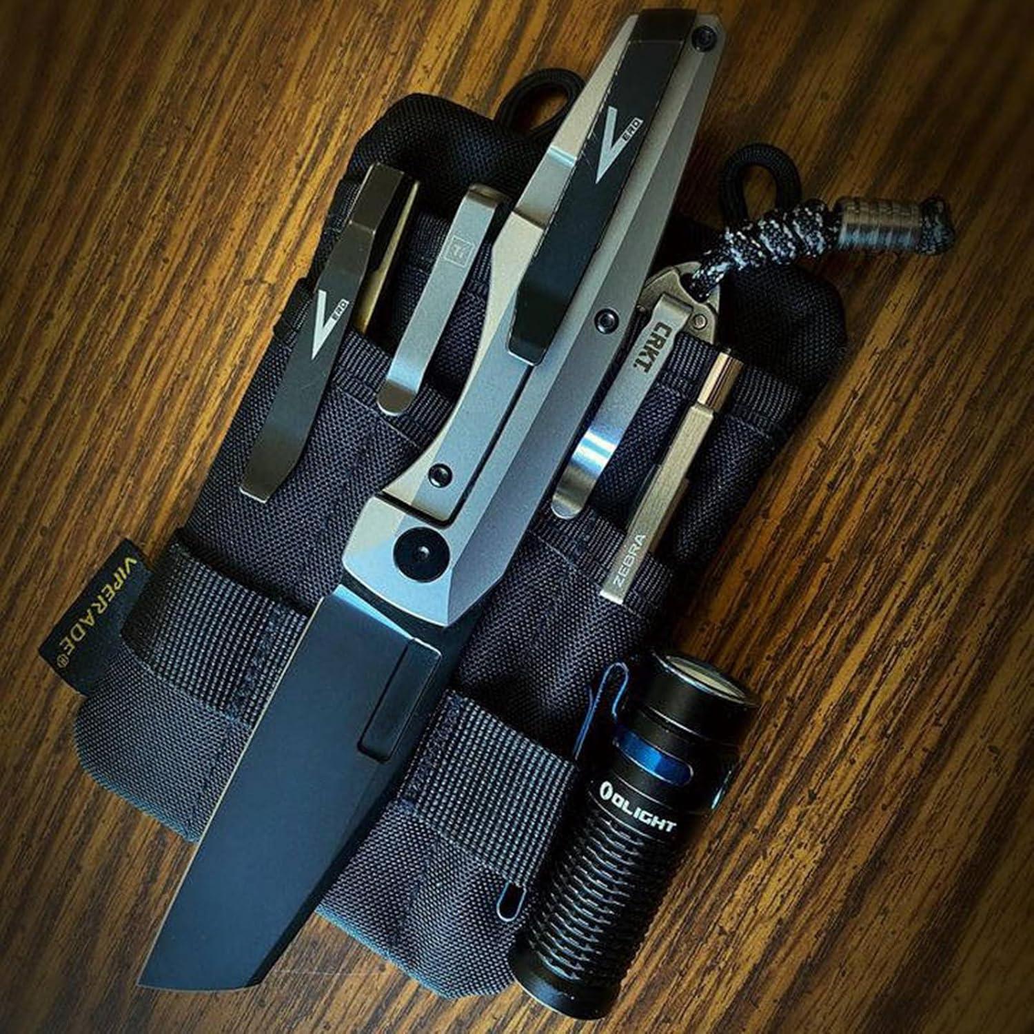 Organizador de Bolsillo EDC VIPERADE VE1 Negro 3 Compartimentos