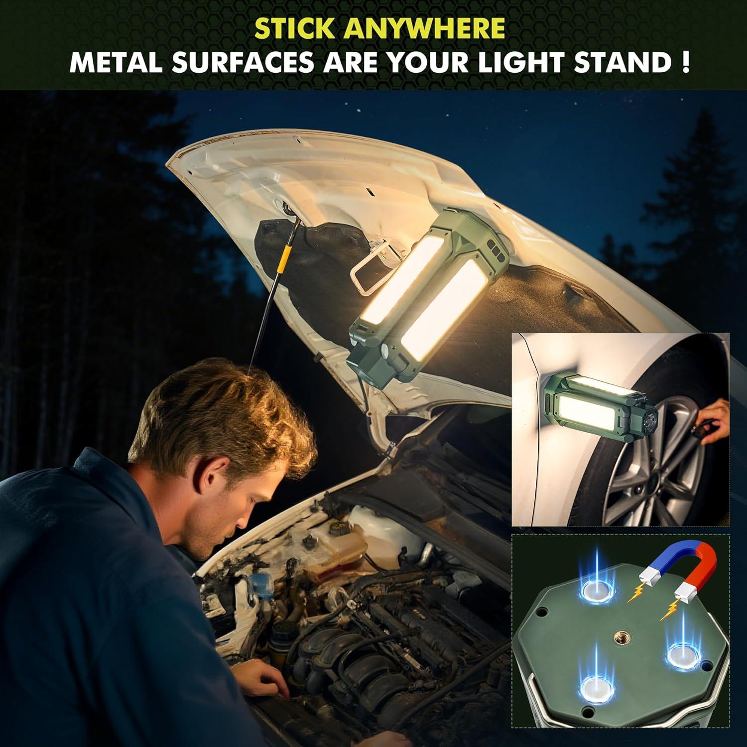 Luz de Camping Portátil Sakerneo 6500 Lúmenes 20000mAh