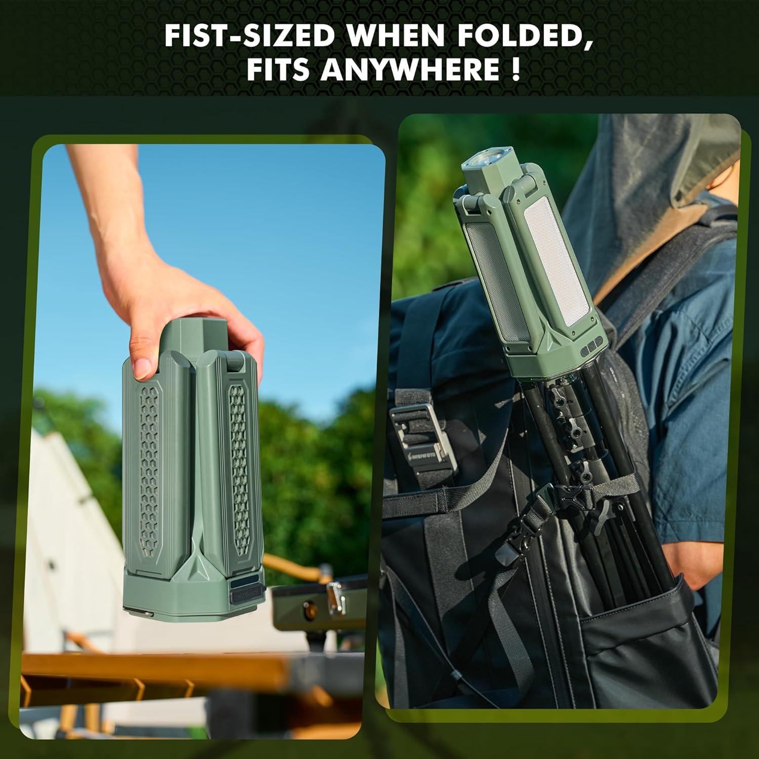 Luz de Camping Portátil Sakerneo 6500 Lúmenes 20000mAh