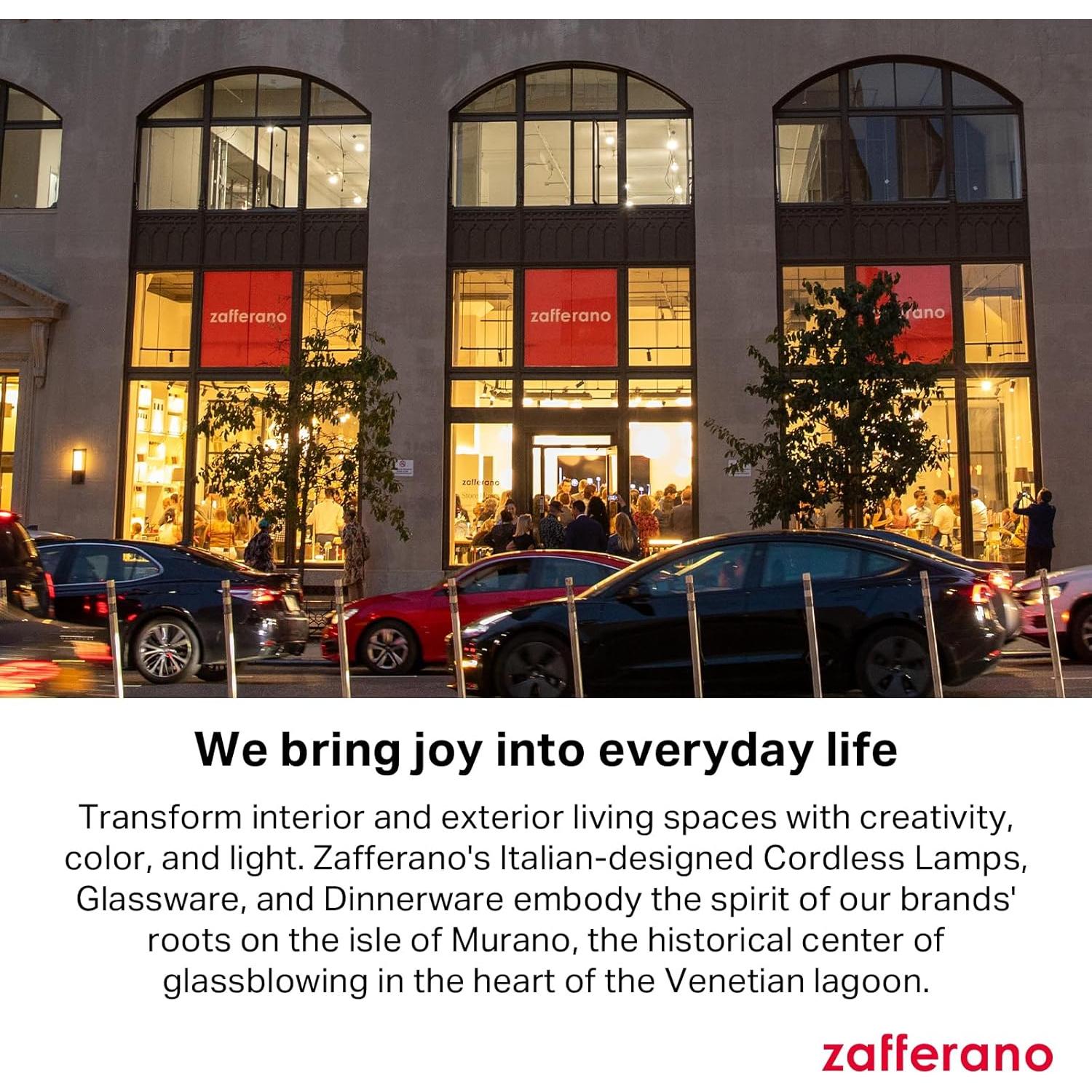 Lámpara de Mesa Pina Pro Zafferano Recargable IP54 29 cm