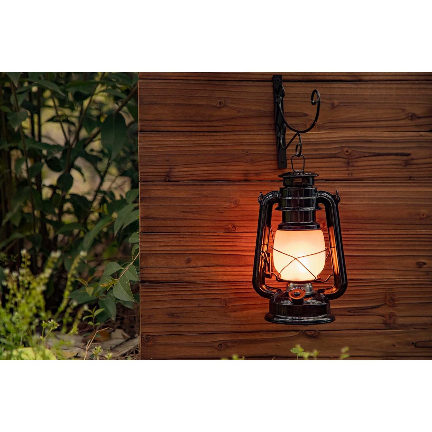 Lámpara de Llama Vintage LED YAKii para Exterior - Negro