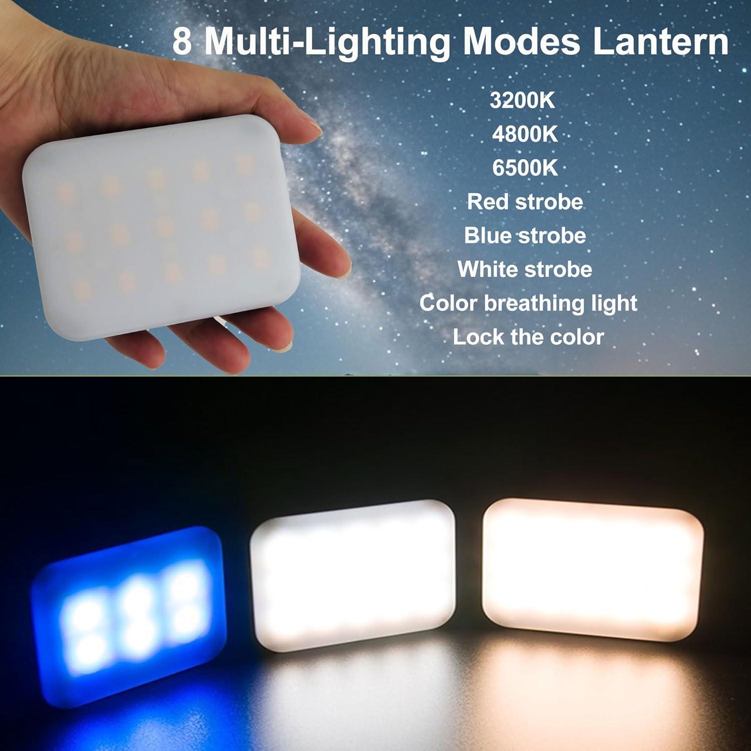 Linterna LED Recargable Hongleey LY01 Blanca para Camping