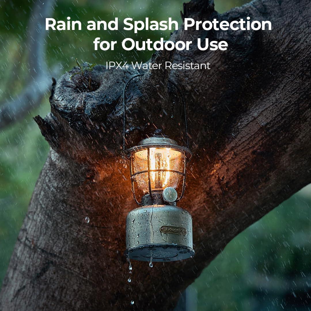 Linterna de Camping BougeRV VL01 Vintage Recargable IPX5