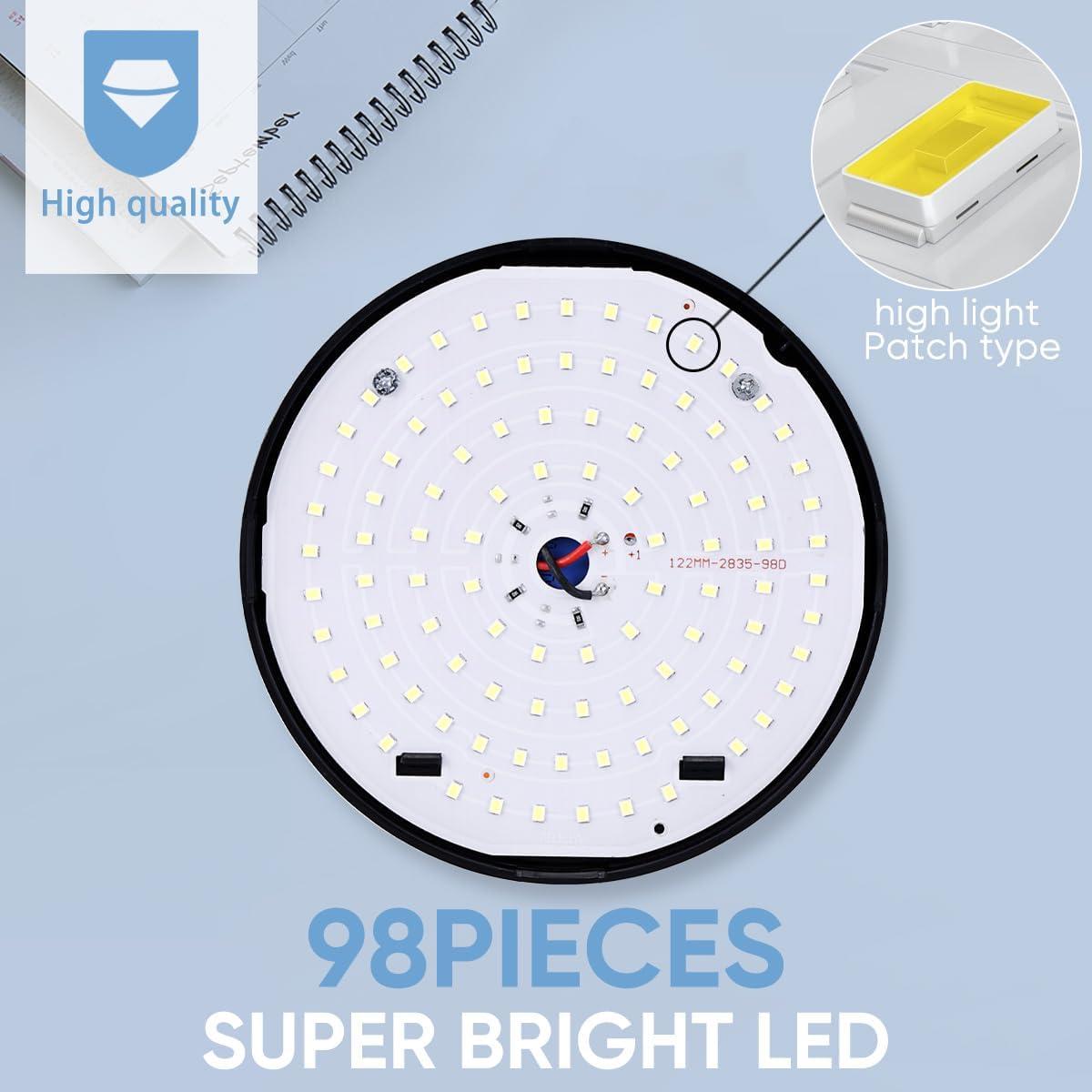 Linterna Solar Recargable LeKaufen 4500LM 4 Modos Impermeable