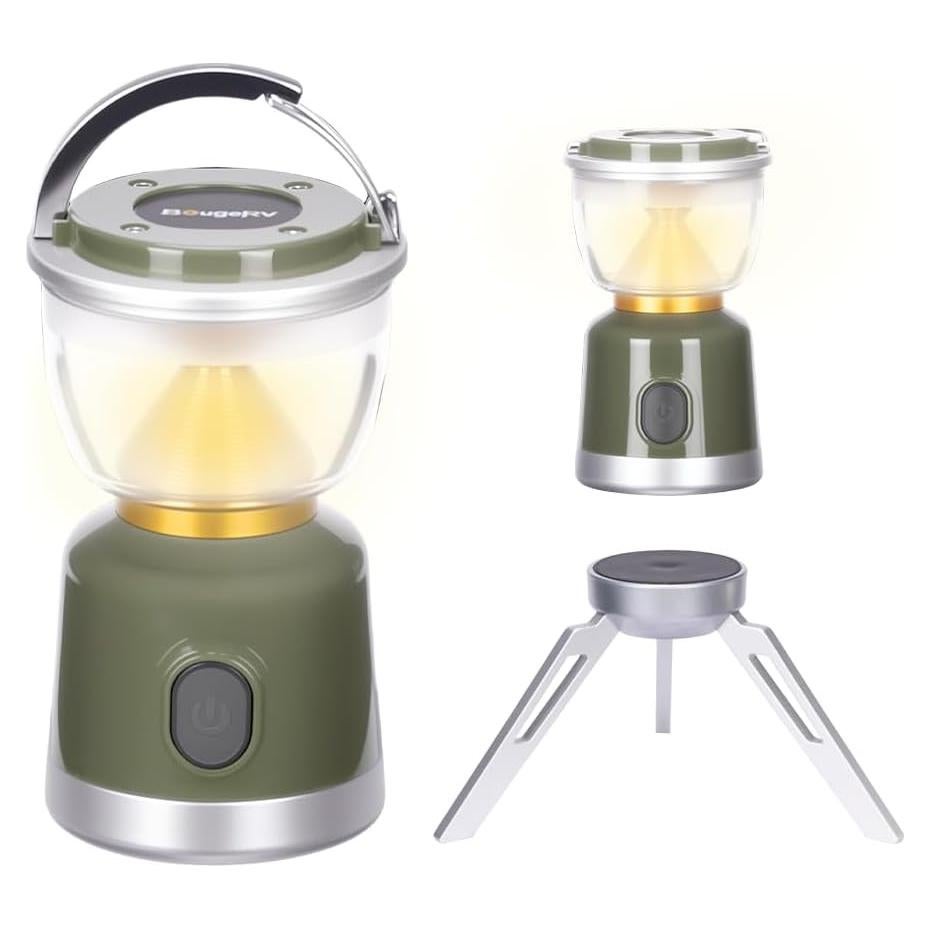 Linterna de Camping BougeRV AL07 Recargable IPX5 Luz Ambiental