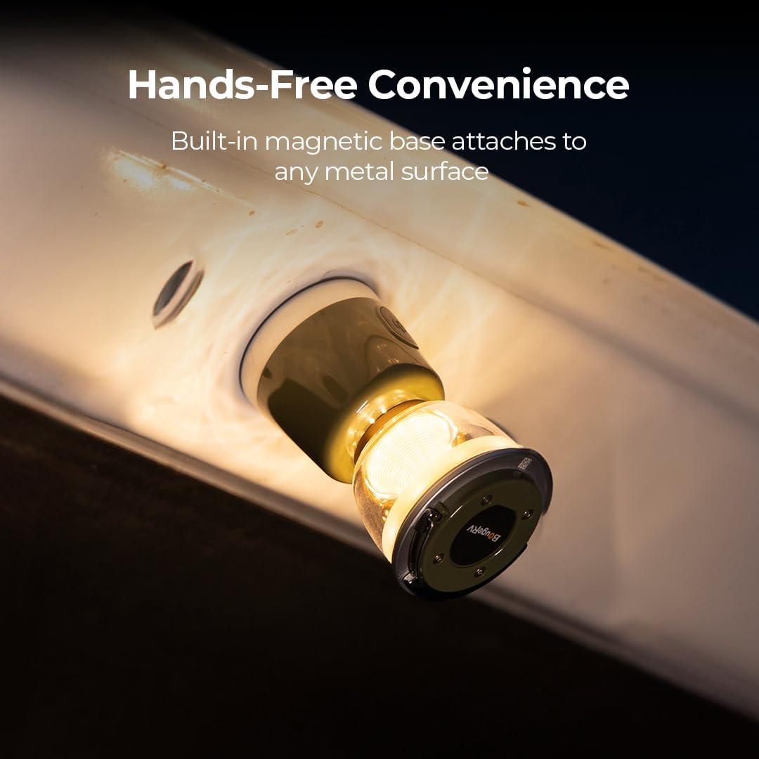 Linterna de Camping BougeRV AL07 Recargable IPX5 Luz Ambiental