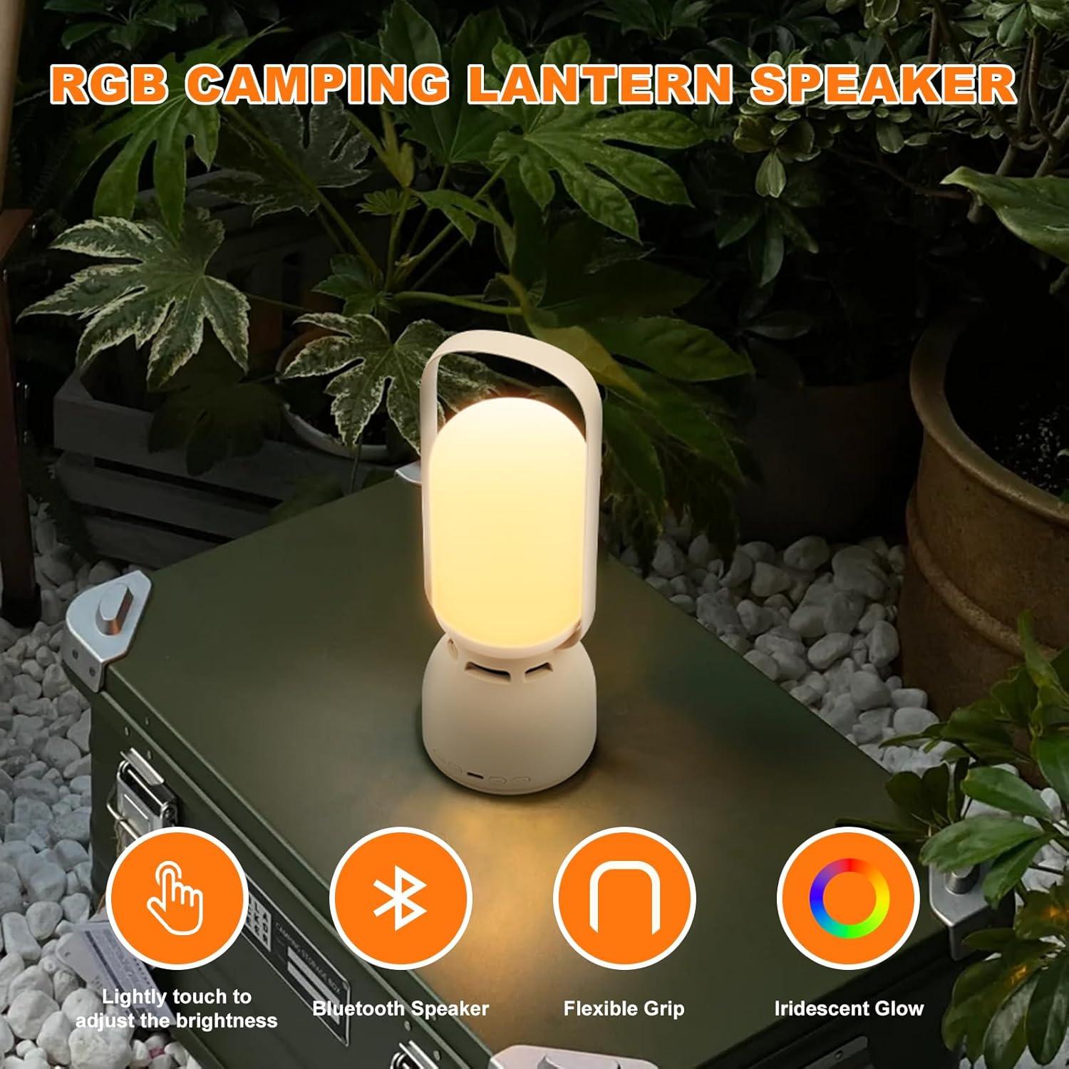 Linterna de Camping JackonLux JK-LY-02 con Altavoz Bluetooth 5W