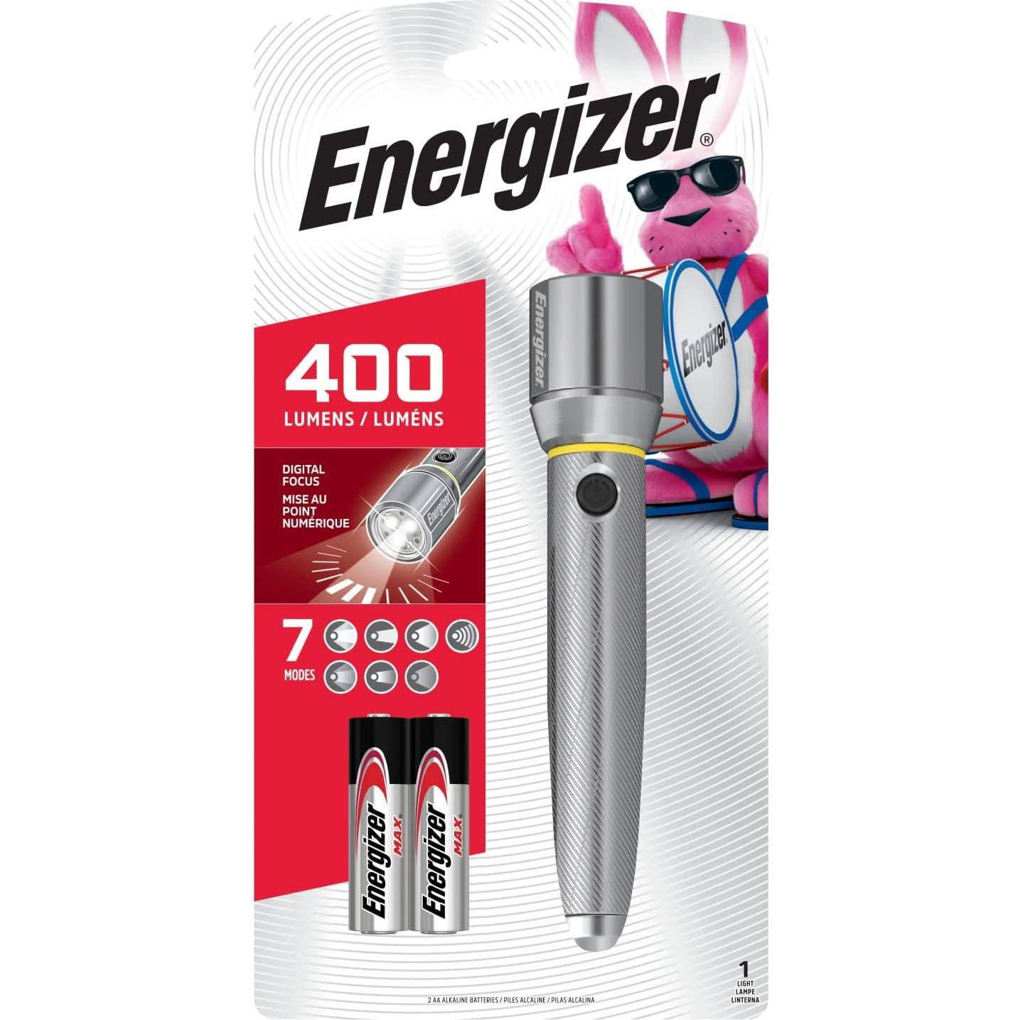 Linterna LED Energizer Vision HD, 400 Lúmenes, 3 Modos