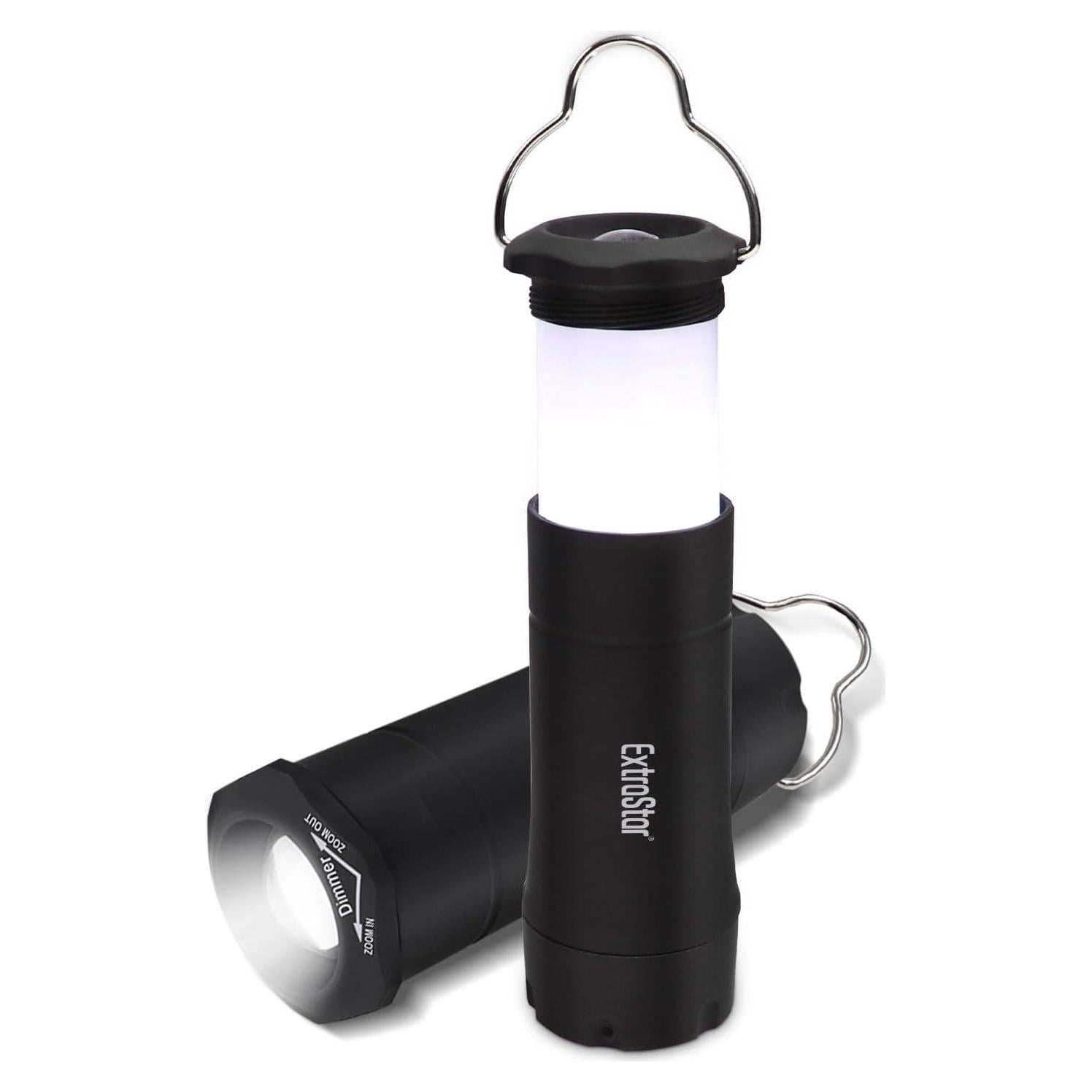 Linterna de Camping Extrastar 2-en-1 35 Lúmenes IPX2 - 2 Pcs