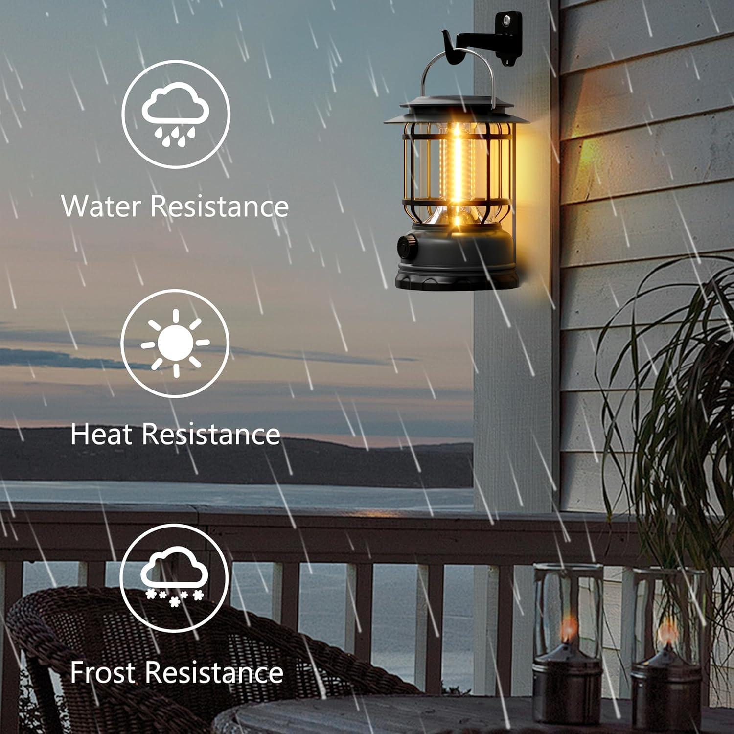 Linterna Solar LED KUNDGLA 1500LM Recargable 3Pack Negra