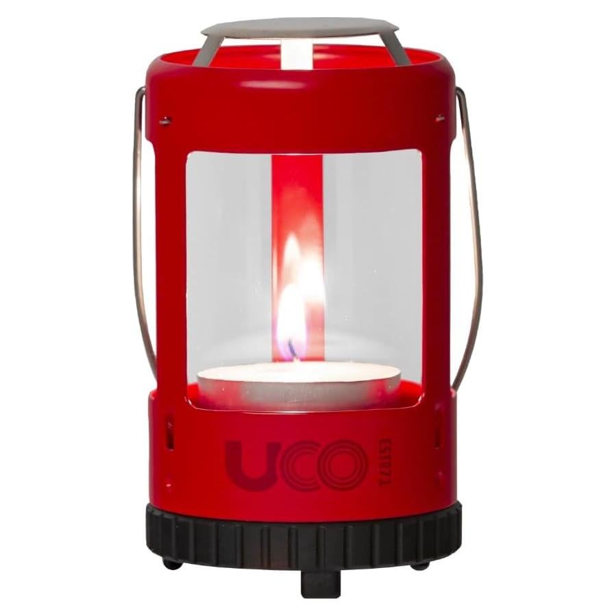 Kit de Linterna de Vela Mini UCO Lava con 4 Velas de Té