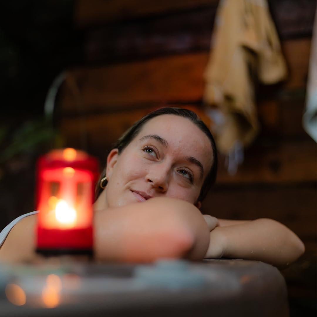 Kit de Linterna de Vela Mini UCO Lava con 4 Velas de Té