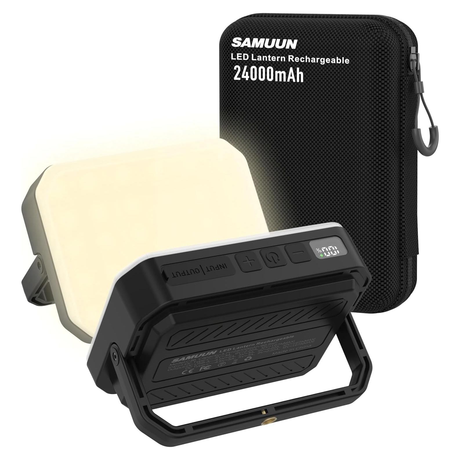 Linterna LED de Camping ShenZhenShi C30 24000mAh 1800LM IPX5