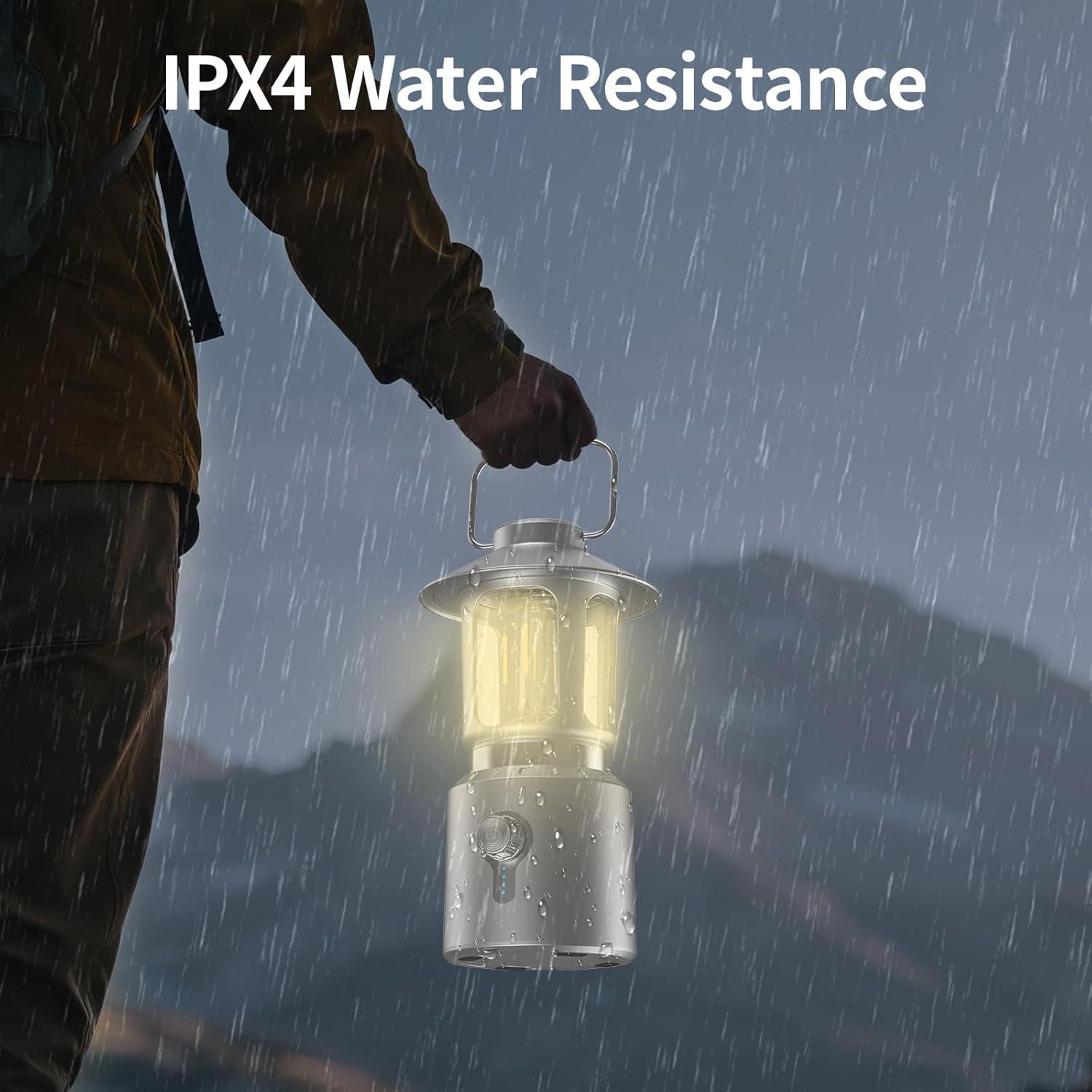 Linterna de Camping LED Phylosal Retro 8000mAh 3 Modos