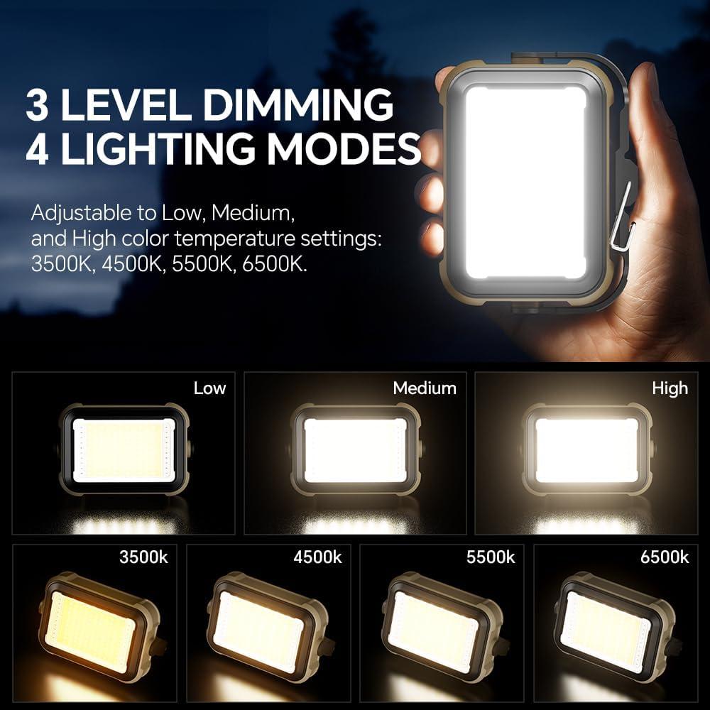 Linterna de Camping LED Recargable SHILIPAI 1500 Lúmenes